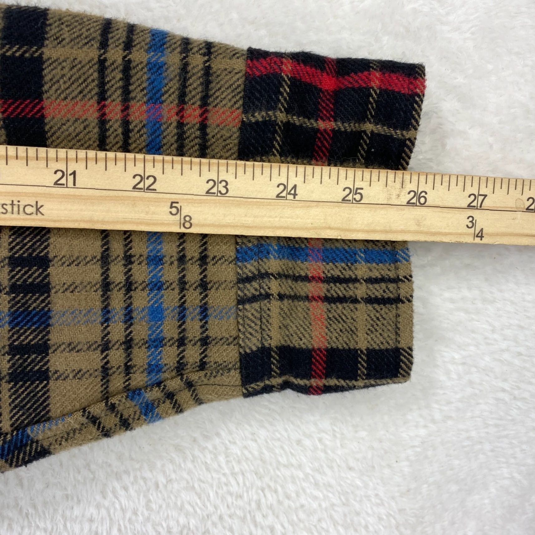 Vintage VINTAGE? (No) Cabela's Mens XL Flannel Brown Plaid Insulated Heavy Shirt Jacket Quilted Lining Size US XL / EU 56 / 4 - 3 Thumbnail