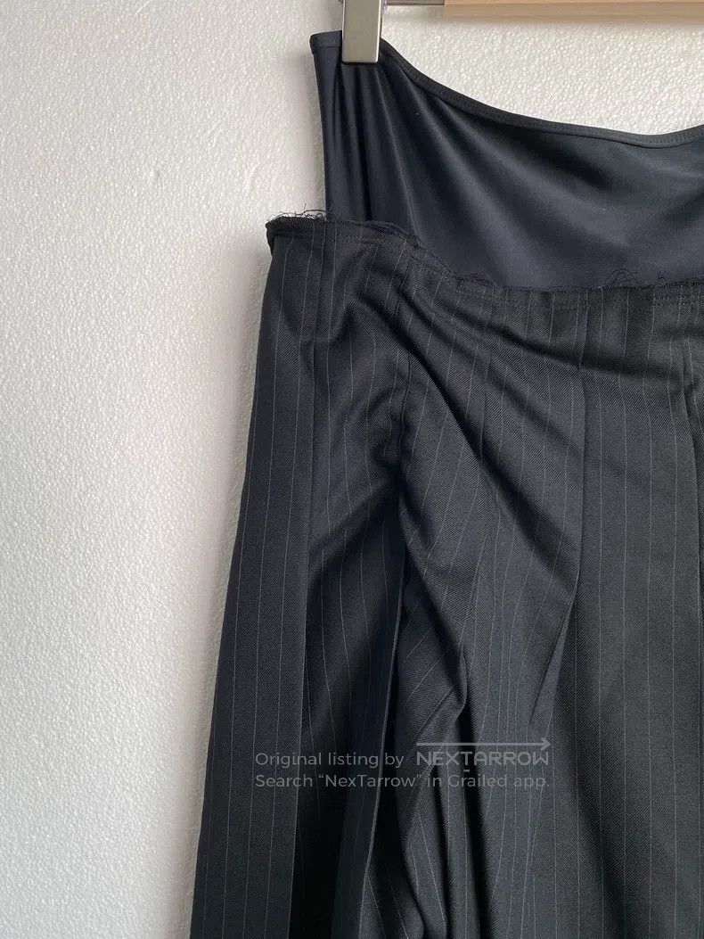 Comme des Garcons Comme Des Garcons size L Patched deconstructed dual skirt Size 23" - 6 Thumbnail