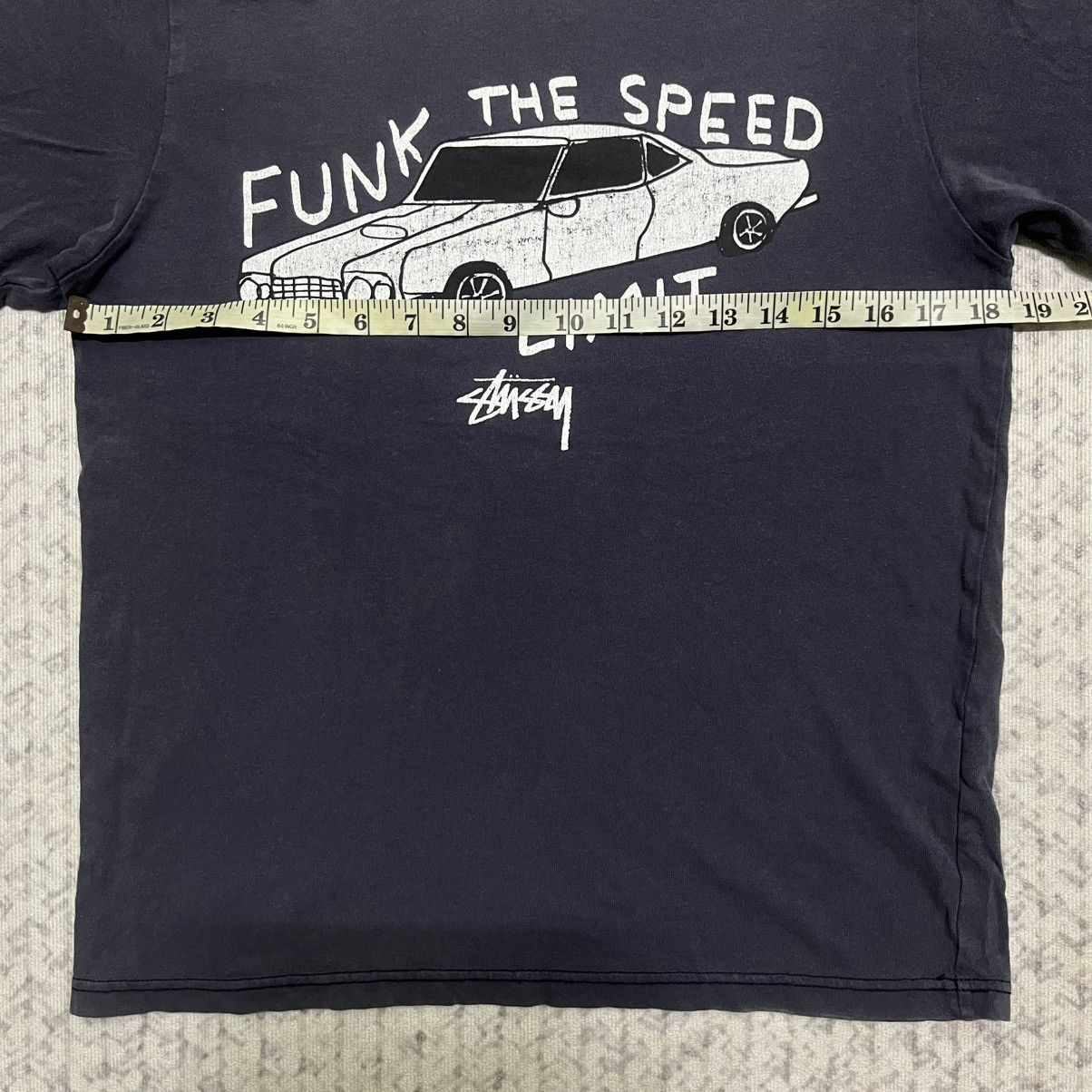 Stussy Rare Distressed Stussy X David Shrigley Tees Size US S / EU 44-46 / 1 - 14 Thumbnail