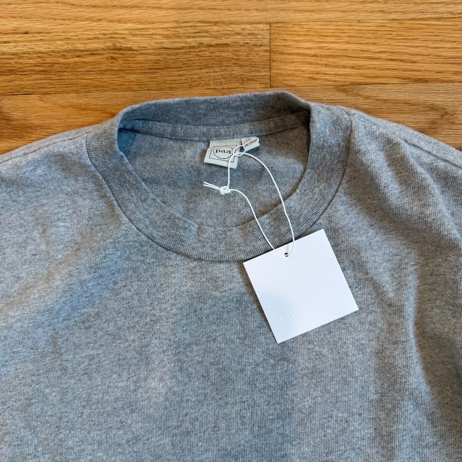 Paa House of Paa Long Heavyweight Sleeve Tee Two Heather Grey Size US XXL / EU 58 / 5 - 7 Thumbnail
