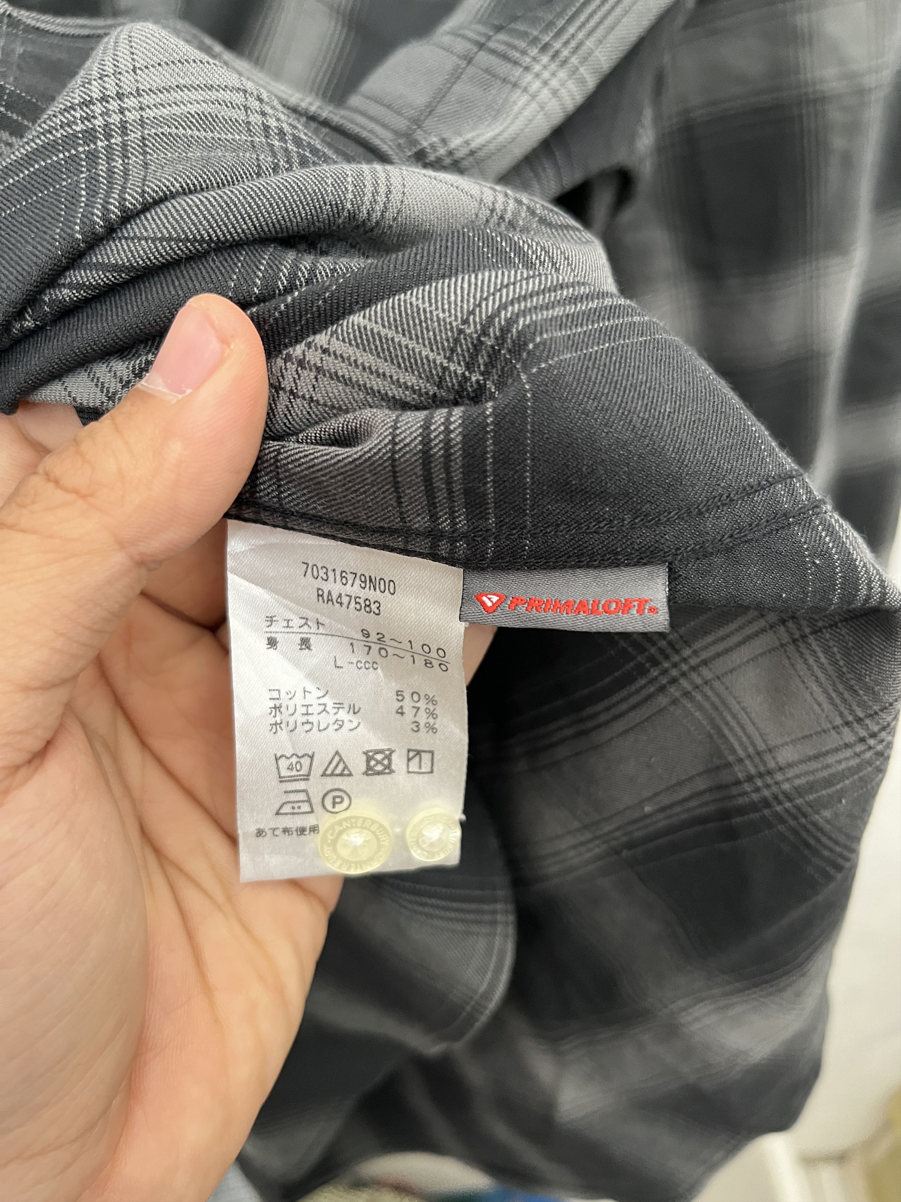 Canterbury of New Zealand Canterbury Flannel Shirt Black Plaid – L Size US L / EU 52-54 / 3 - 5 Thumbnail