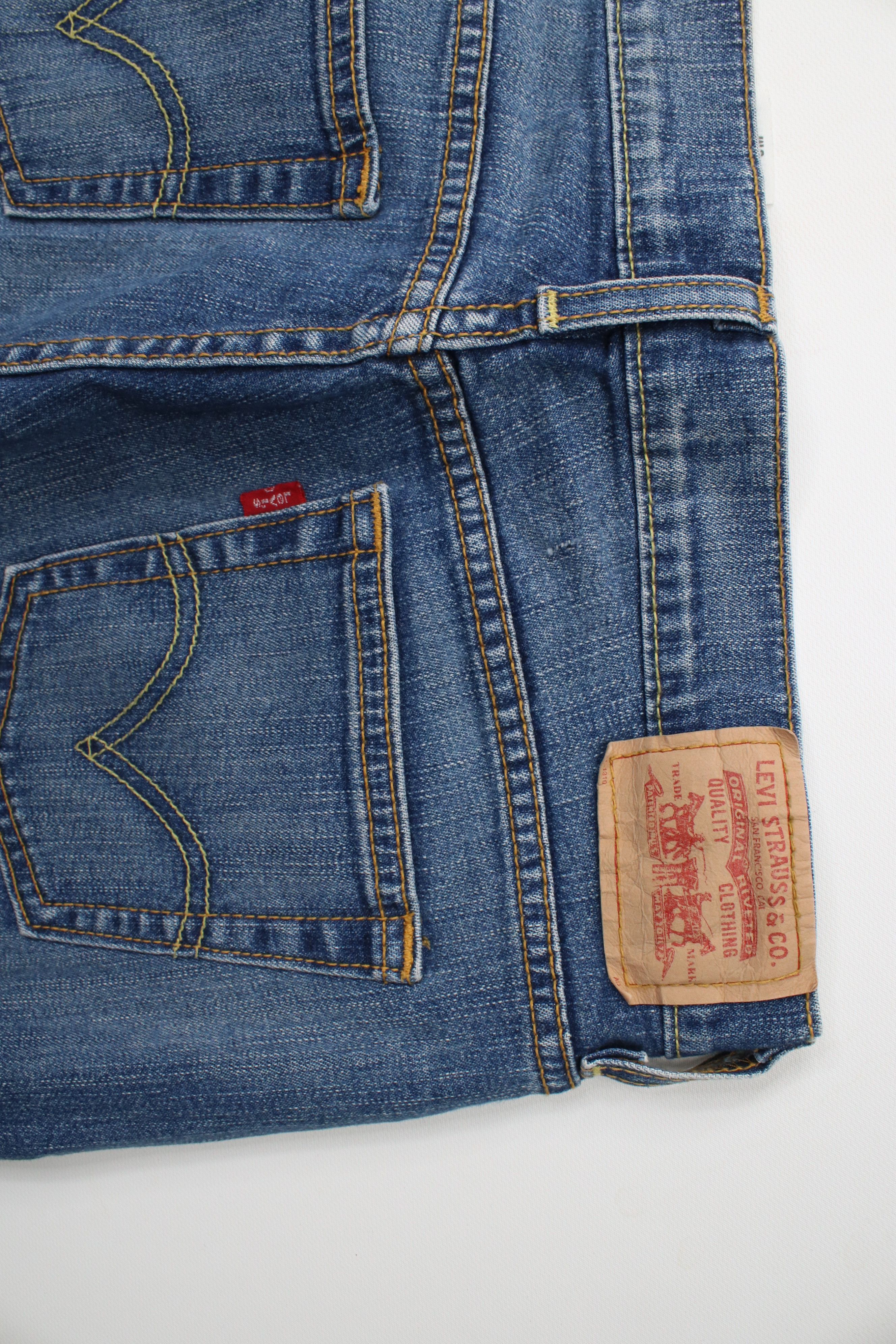 Levi's × Vintage Vintage Y2K 2005 Levis 515 Bootcut Stretch Denim Jeans Size 28" / US 6 / IT 42 - 13 Thumbnail