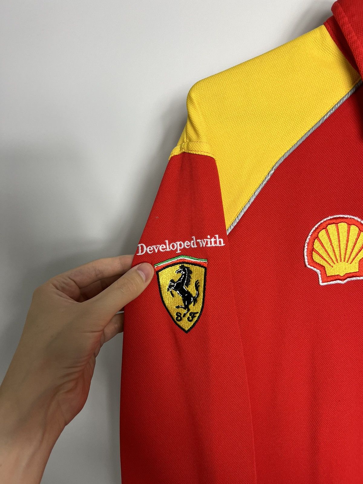 Ferrari × NASCAR Longsleeve Ferrari Shell racing nascar Size US M / EU 48-50 / 2 - 2 Thumbnail