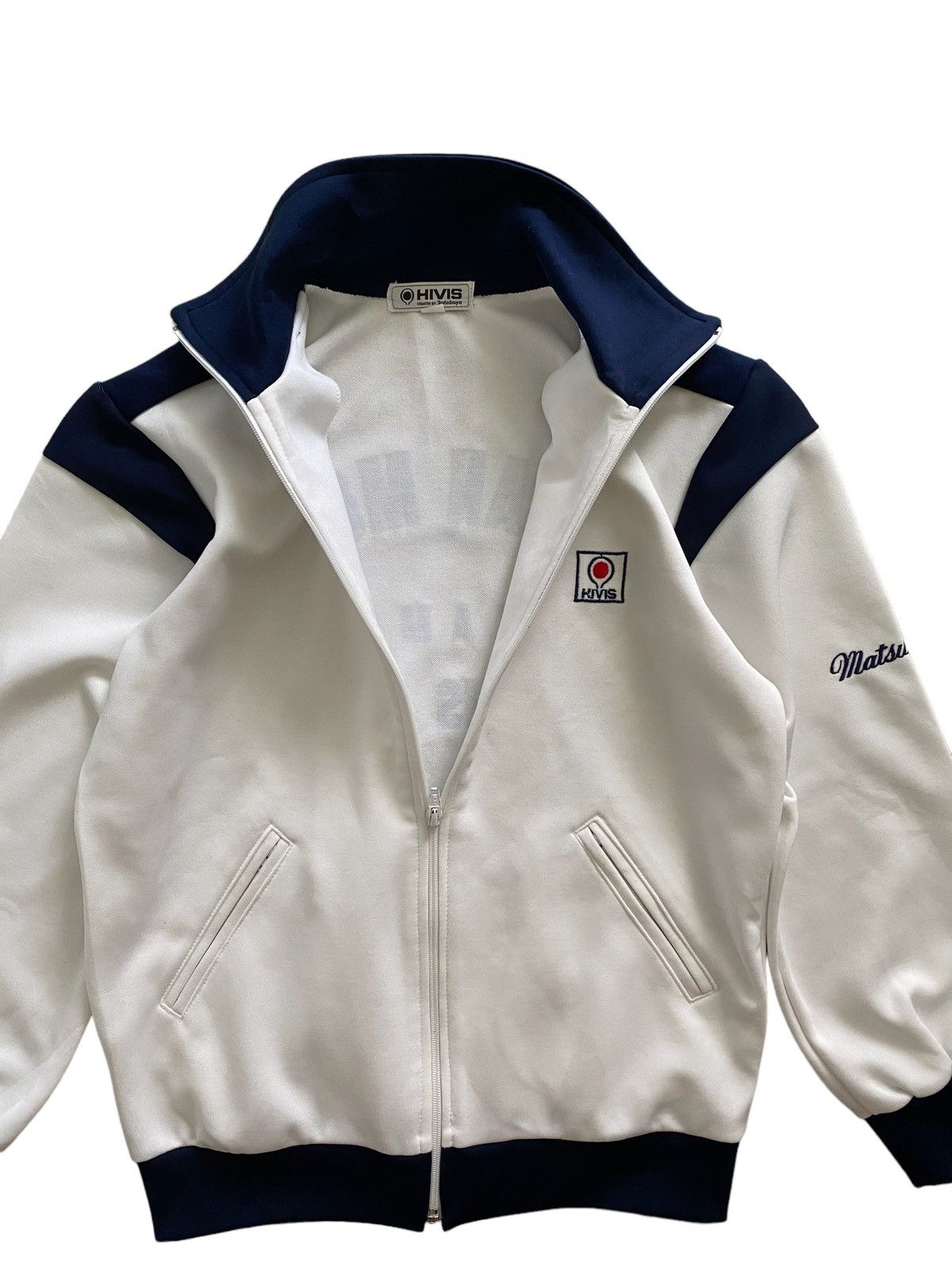 Japanese Brand vintage JAPAN NISSAN MOTO ZAMA TENNIS CLUB tracktop jacket Size US M / EU 48-50 / 2 - 5 Thumbnail