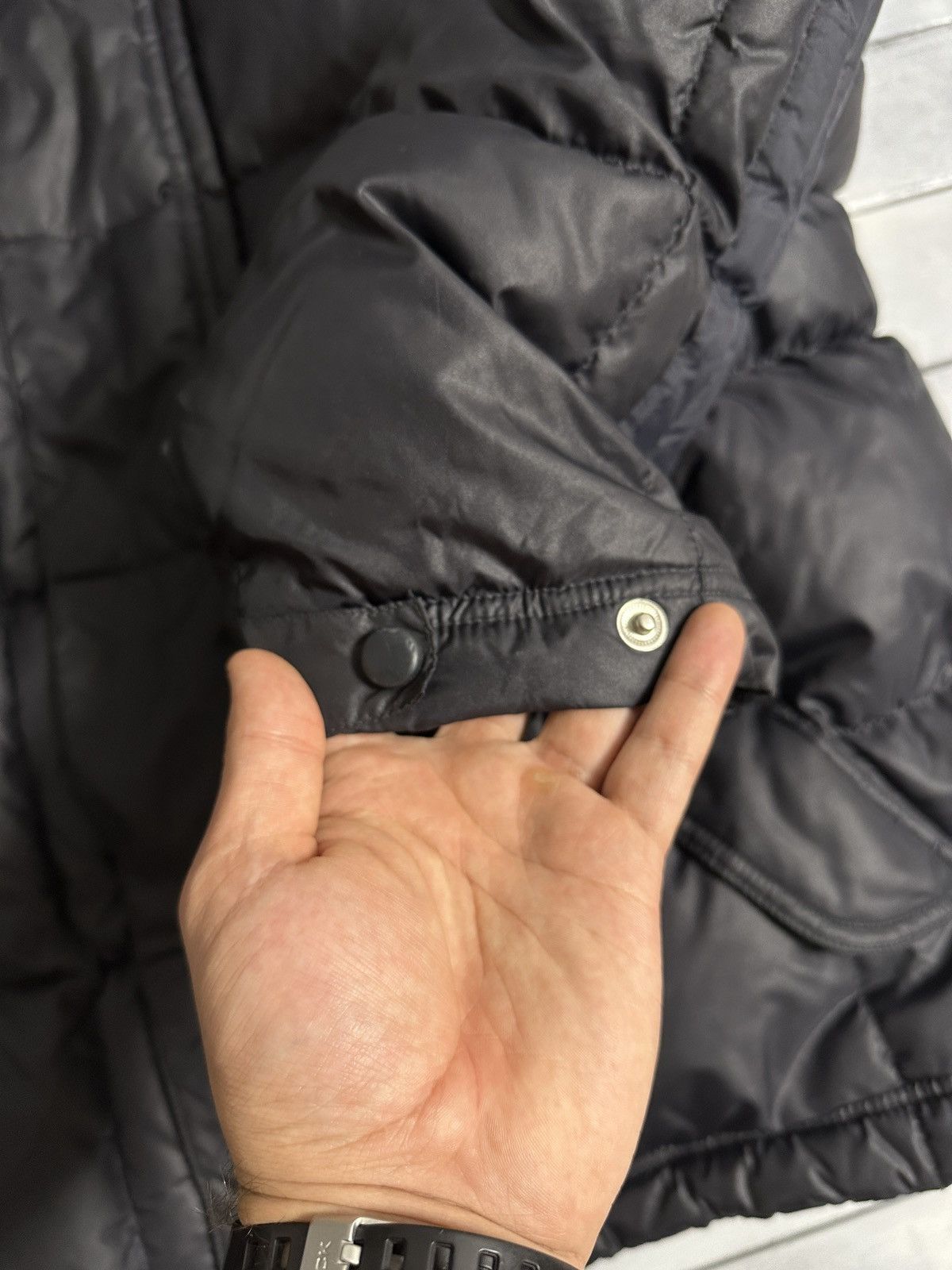 Nike Rare Vintage Nike Down Puffer Jacket Y2K Small Logo. Size US L / EU 52-54 / 3 - 7 Thumbnail