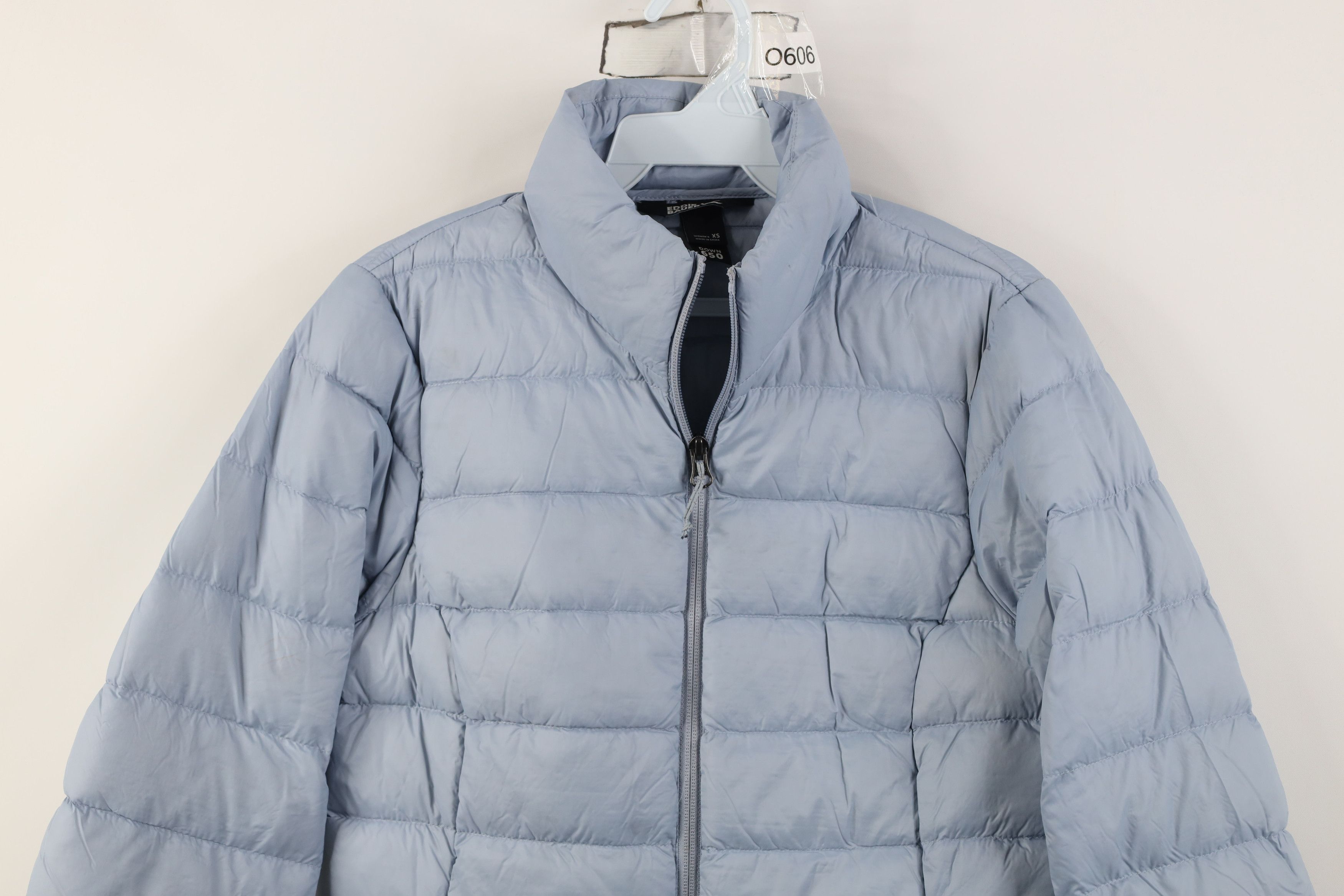 Eddie Bauer Vintage Y2K Eddie Bauer Down Fill Puffer Jacket Steel Blue Size XS / US 0-2 / IT 36-38 - 2 Thumbnail
