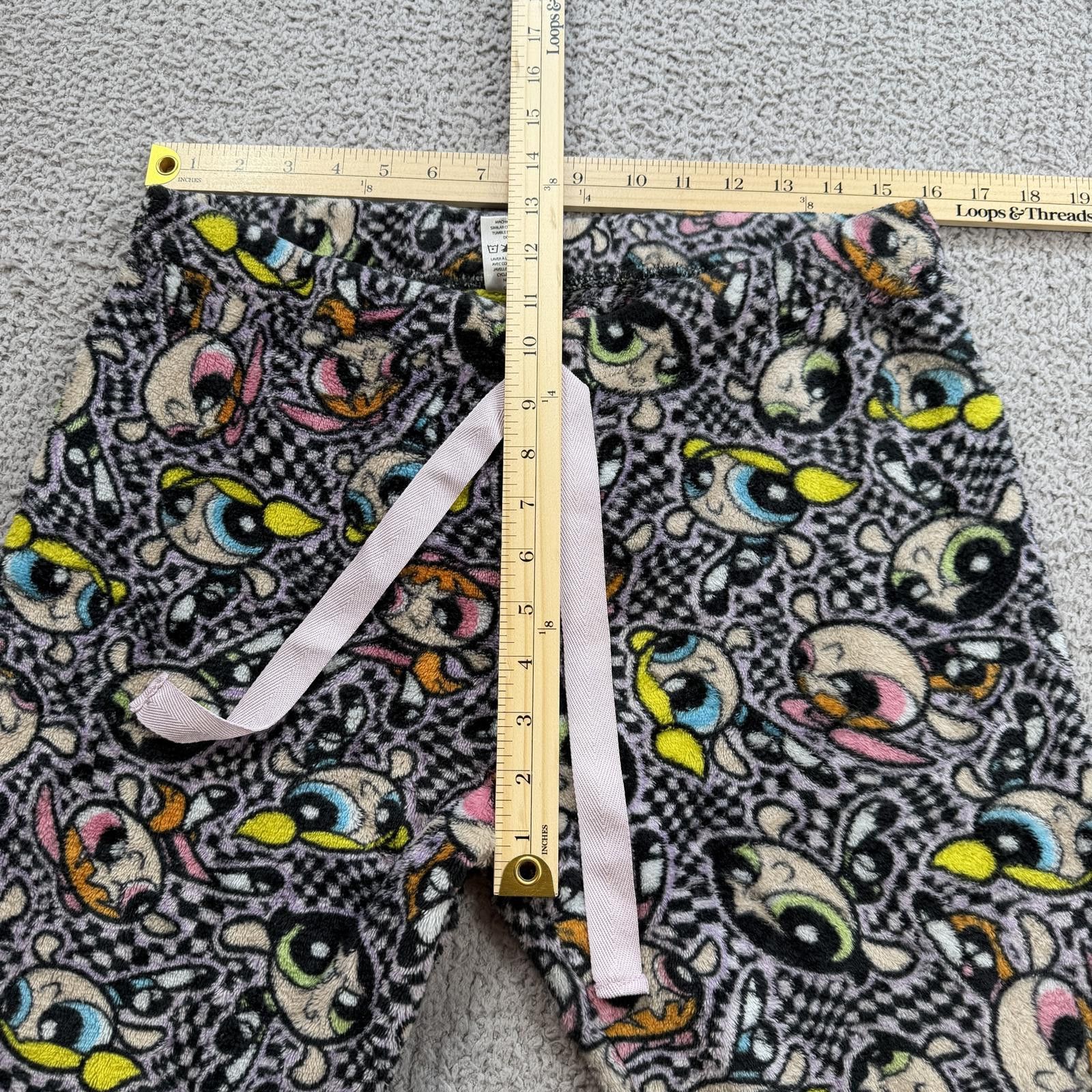 Other Powerpuff Girls Fleece Pajama Pants Cartoon Network Lounge L Size ONE SIZE - 3 Thumbnail