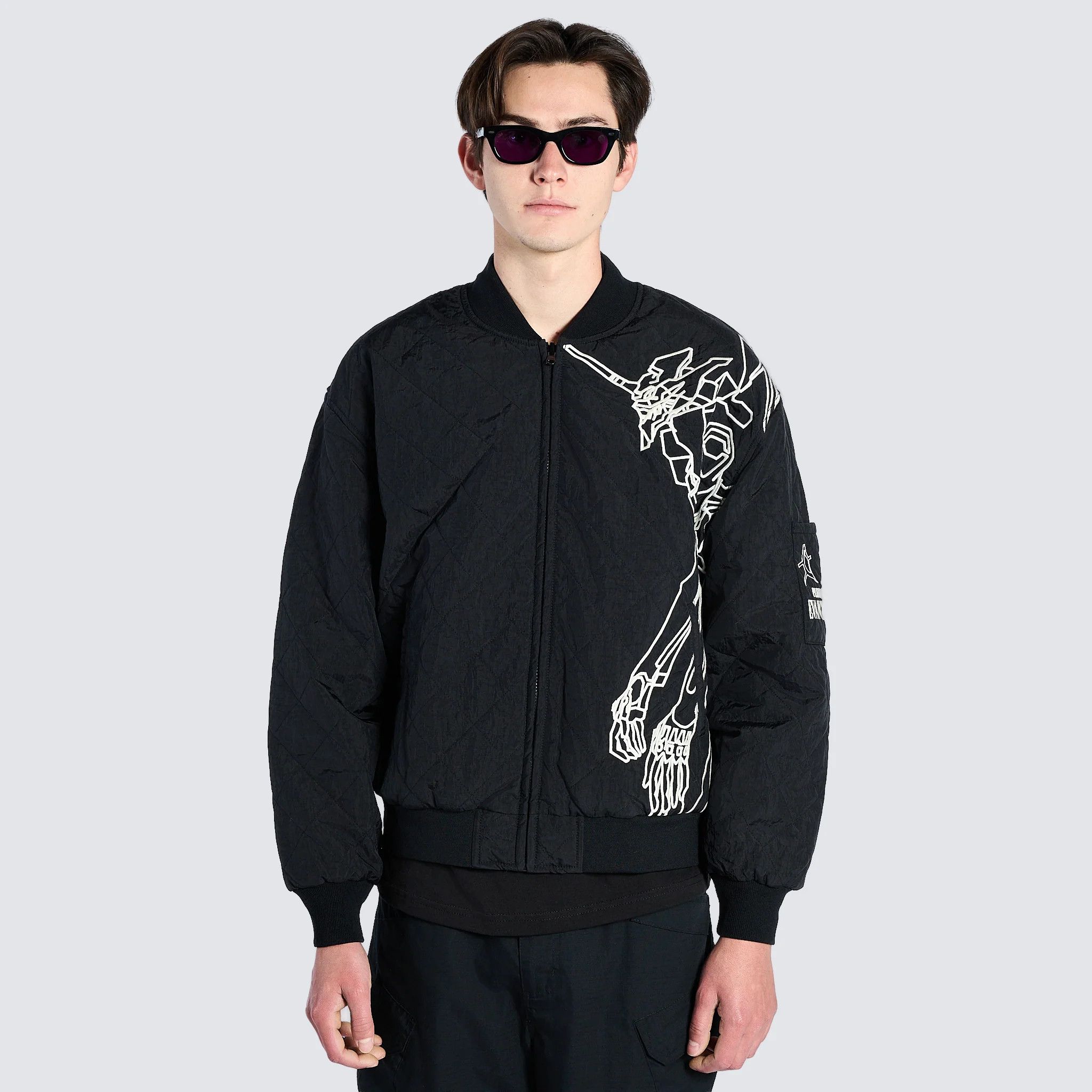 Pleasures Evangelion Humanoid Reversible Bomber Size US XL / EU 56 / 4 - 2 Thumbnail