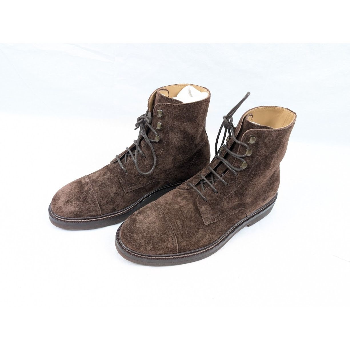 Brunello Cucinelli o1rshd1 Leather Boots in Brown Size US 8 / EU 41 - 16 Thumbnail