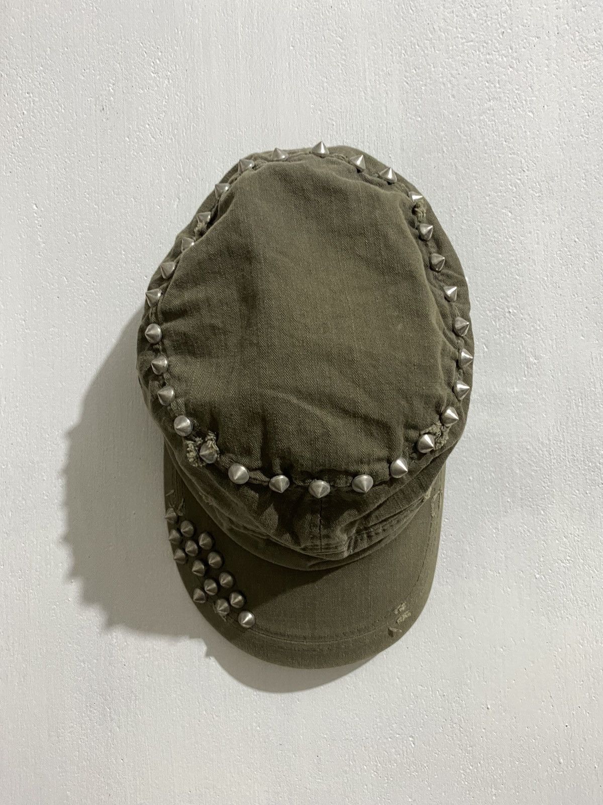 Hysteric Glamour × If Six Was Nine × Japanese Brand Cadet Distressed Spike Hat Size ONE SIZE - 2 Thumbnail