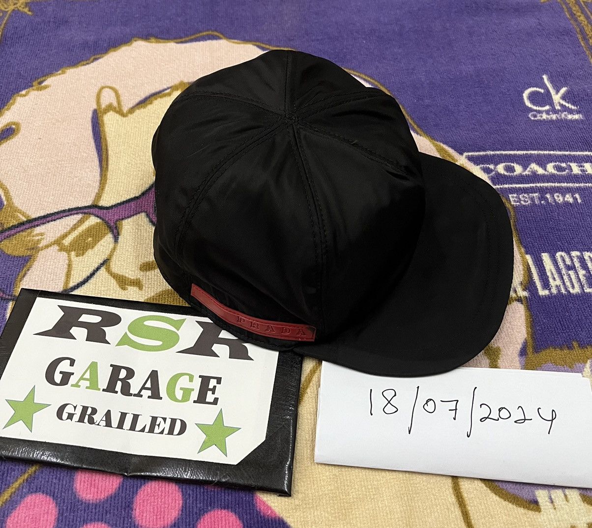 Rare🔥PRADA Nylon Made in Italy Snapback
