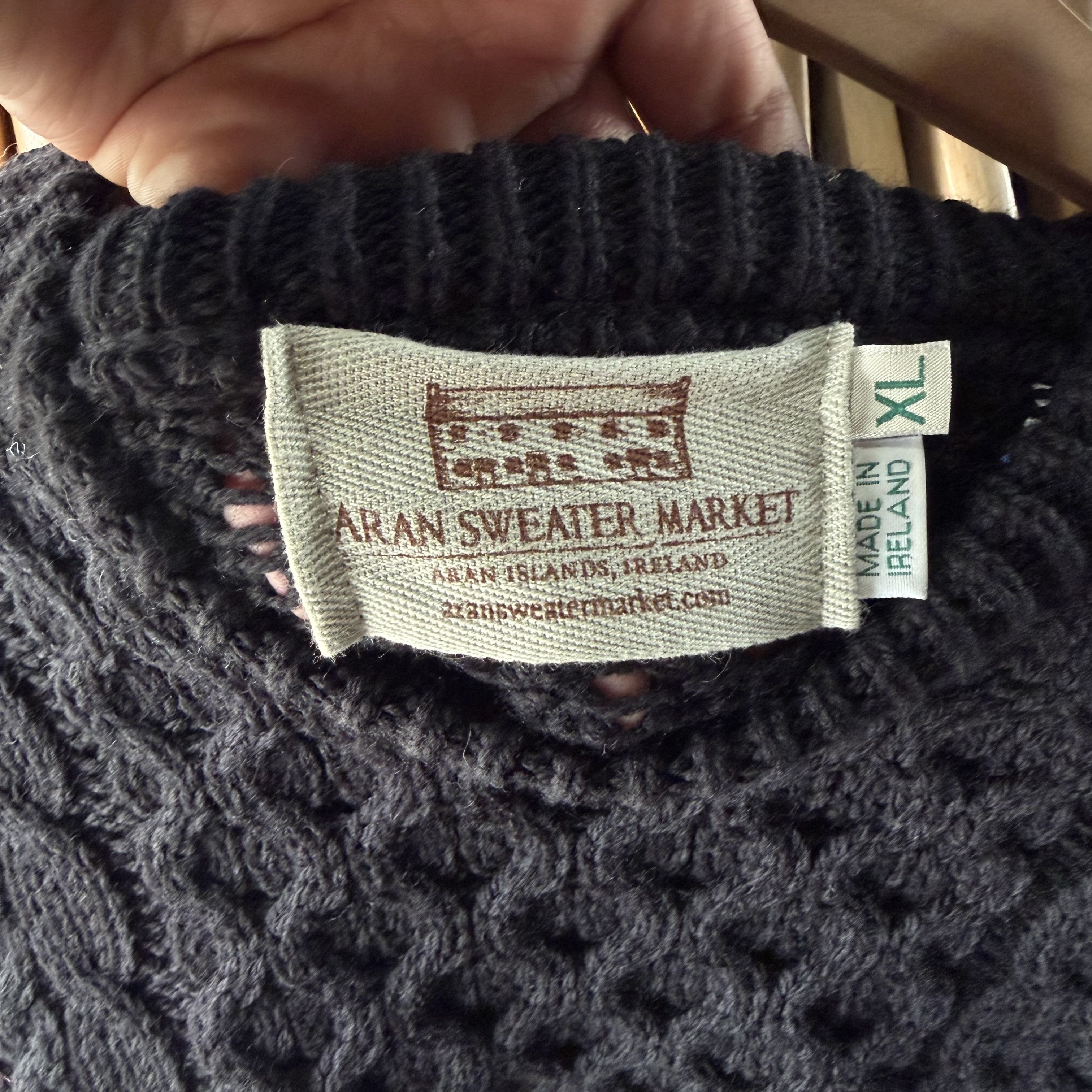 Aran Sweater Market Aran Sweater Market Knit Wool Fisherman Sweater Mens Size US XL / EU 56 / 4 - 7 Thumbnail