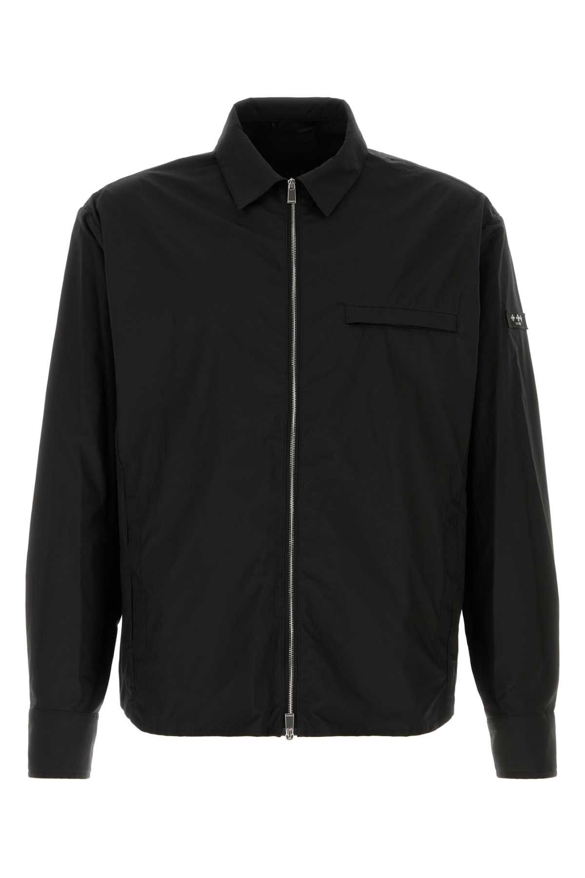 TATRAS Black Cotton Blend Lamide Shirt Size US XXL / EU 58 / 5 - 1 Thumbnail