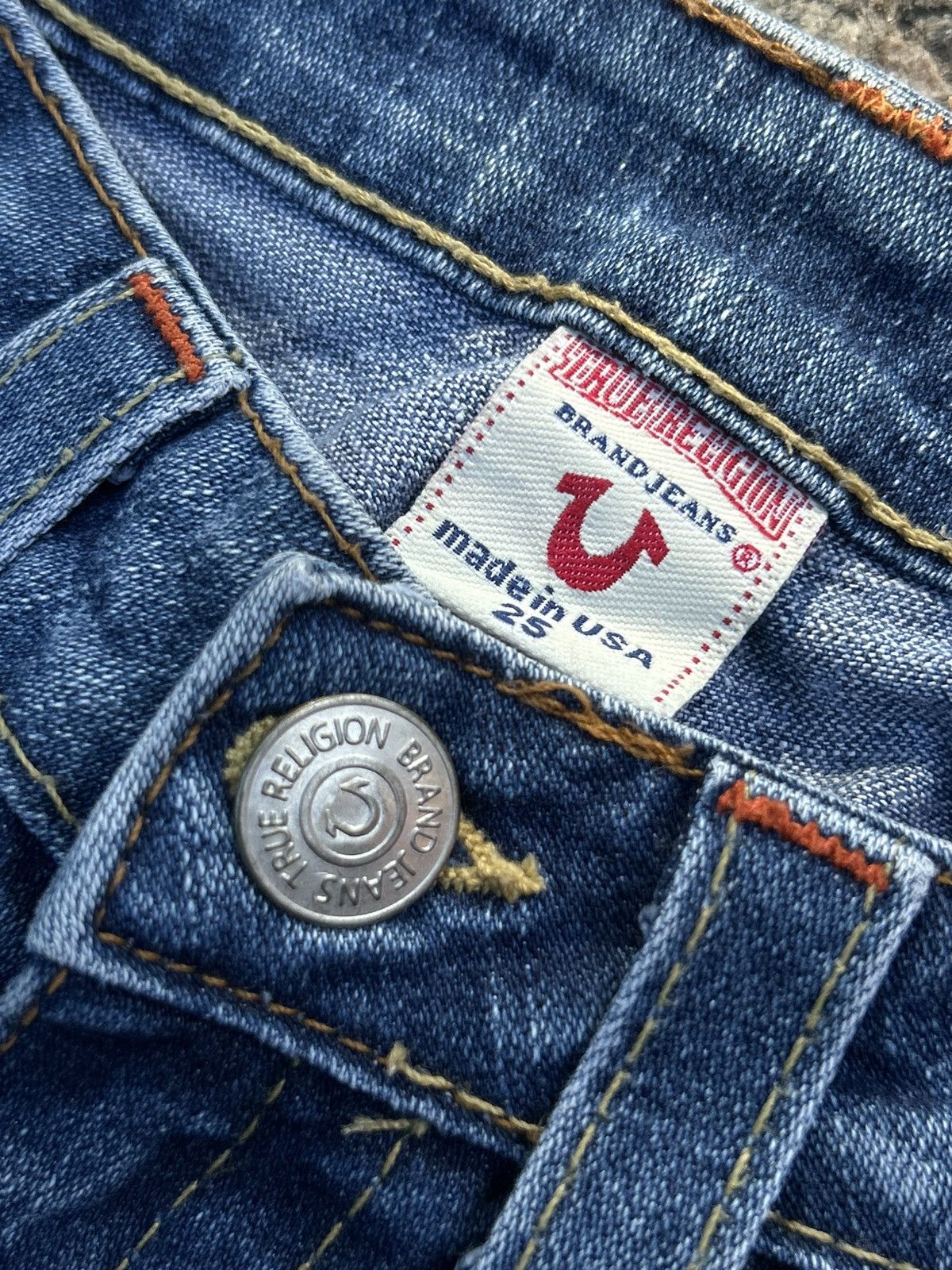 True Religion Vintage jeans true religion denim Size 25" / US 0 / IT 36 - 11 Thumbnail