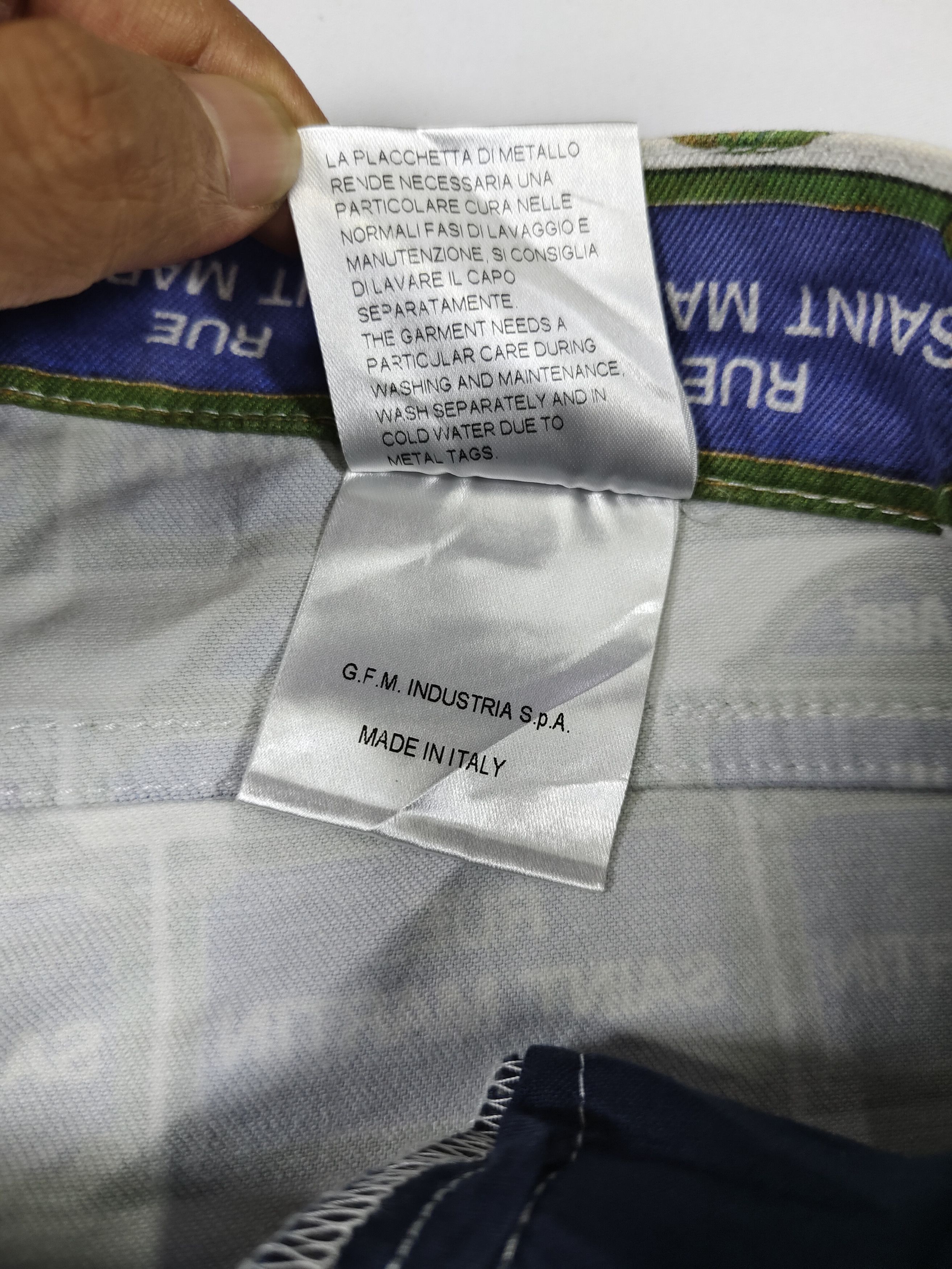 Jean Paul Gaultier JPG❤️‍🔥Paris Street Archive AOP Rue Saint Martin Print Jean Size US 31 - 9 Thumbnail