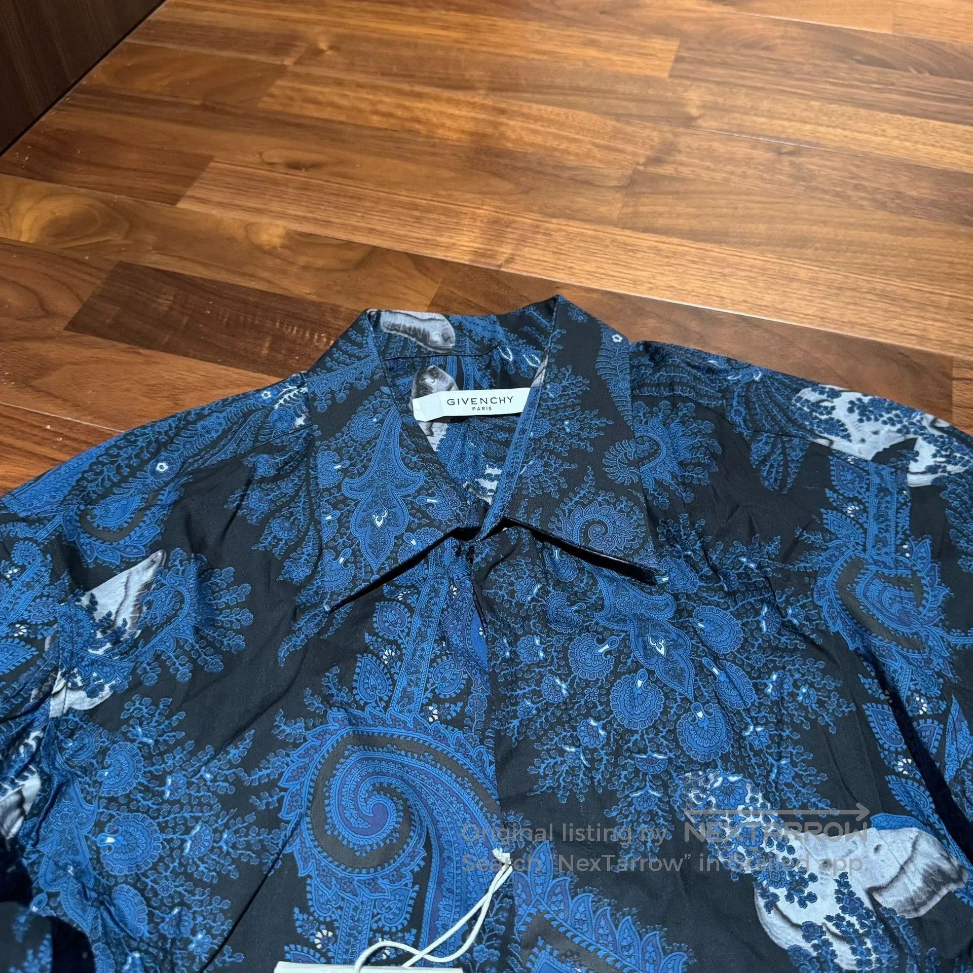 Givenchy Givenchy Vine Print Slim Long. Size US M / EU 48-50 / 2 - 3 Thumbnail