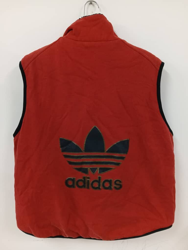 Adidas × Vintage 🔥vintage 90s Adidas Bog Logo Vest Size US XL / EU 56 / 4 - 8 Thumbnail