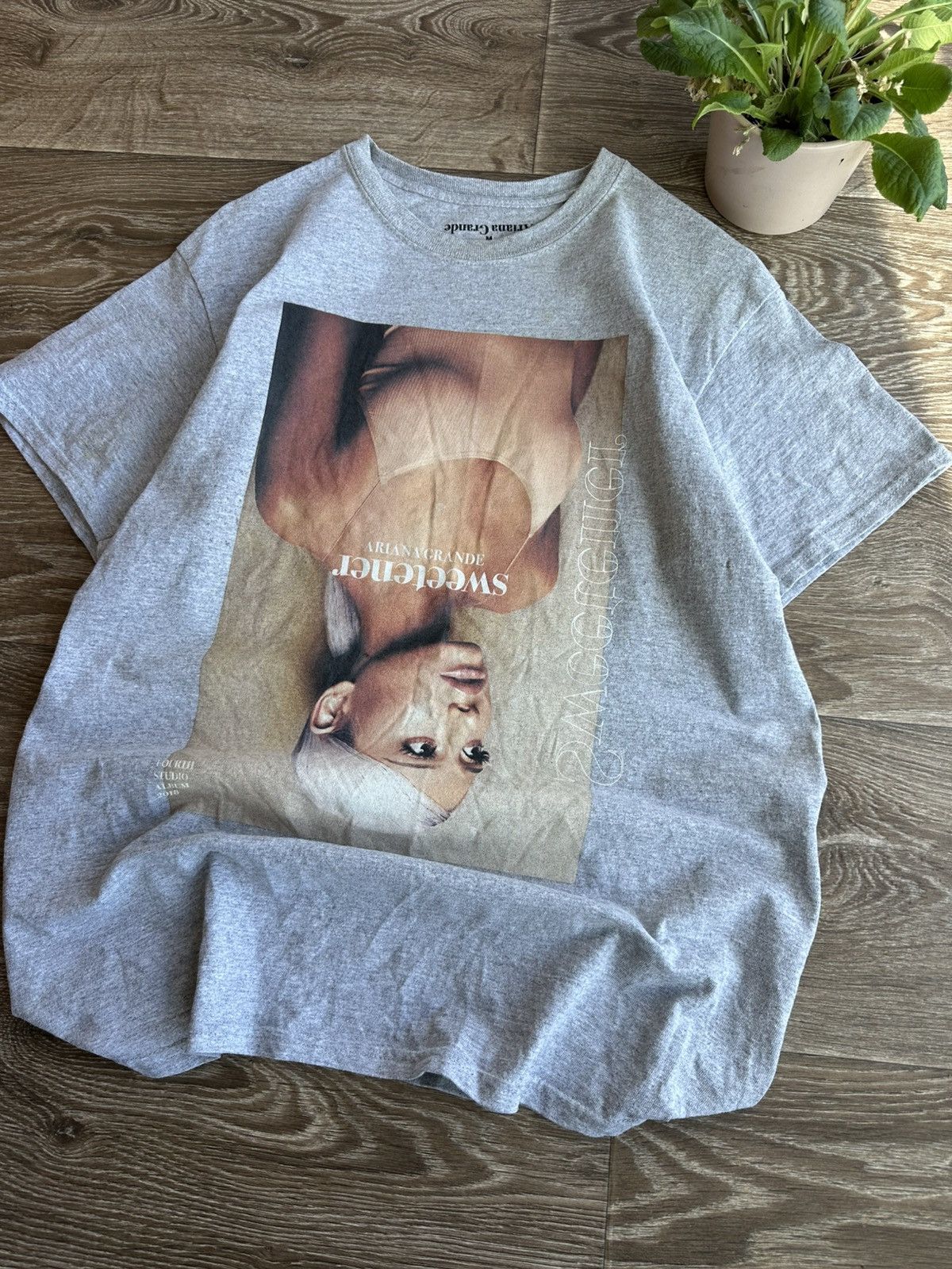 Rap Tees 🔥 Ariana Grande Sweetener 2018 Album Music Tour T Shirt Size US M / EU 48-50 / 2 - 2 Thumbnail