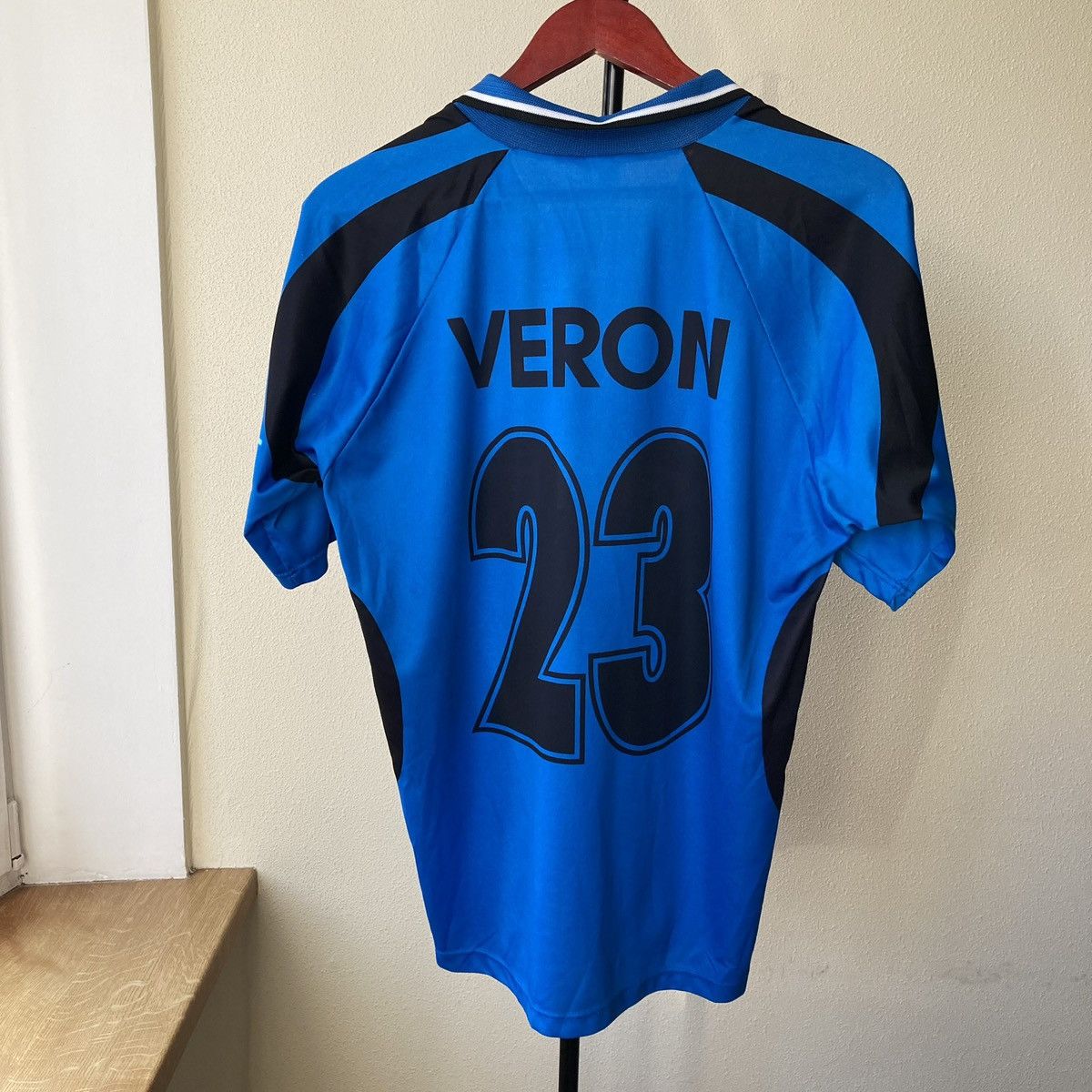 Vintage Veron Lazio FC Jersey Fan Jersey Vintage Blokcore Style Size US XL / EU 56 / 4 - 2 Thumbnail