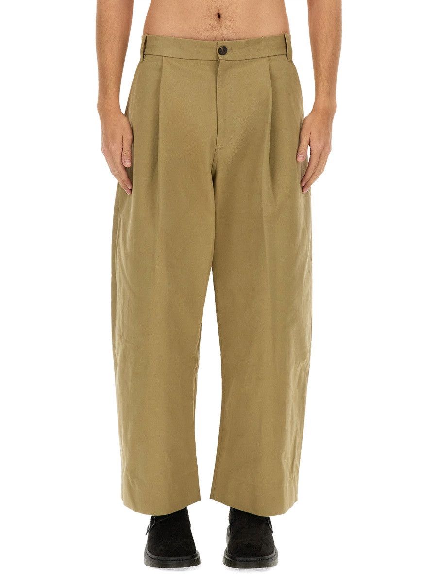 Studio Nicholson STUDIO NICHOLSON PANTS "SORTE" - BEIGE Size US 36 / EU 52 - 1 Thumbnail