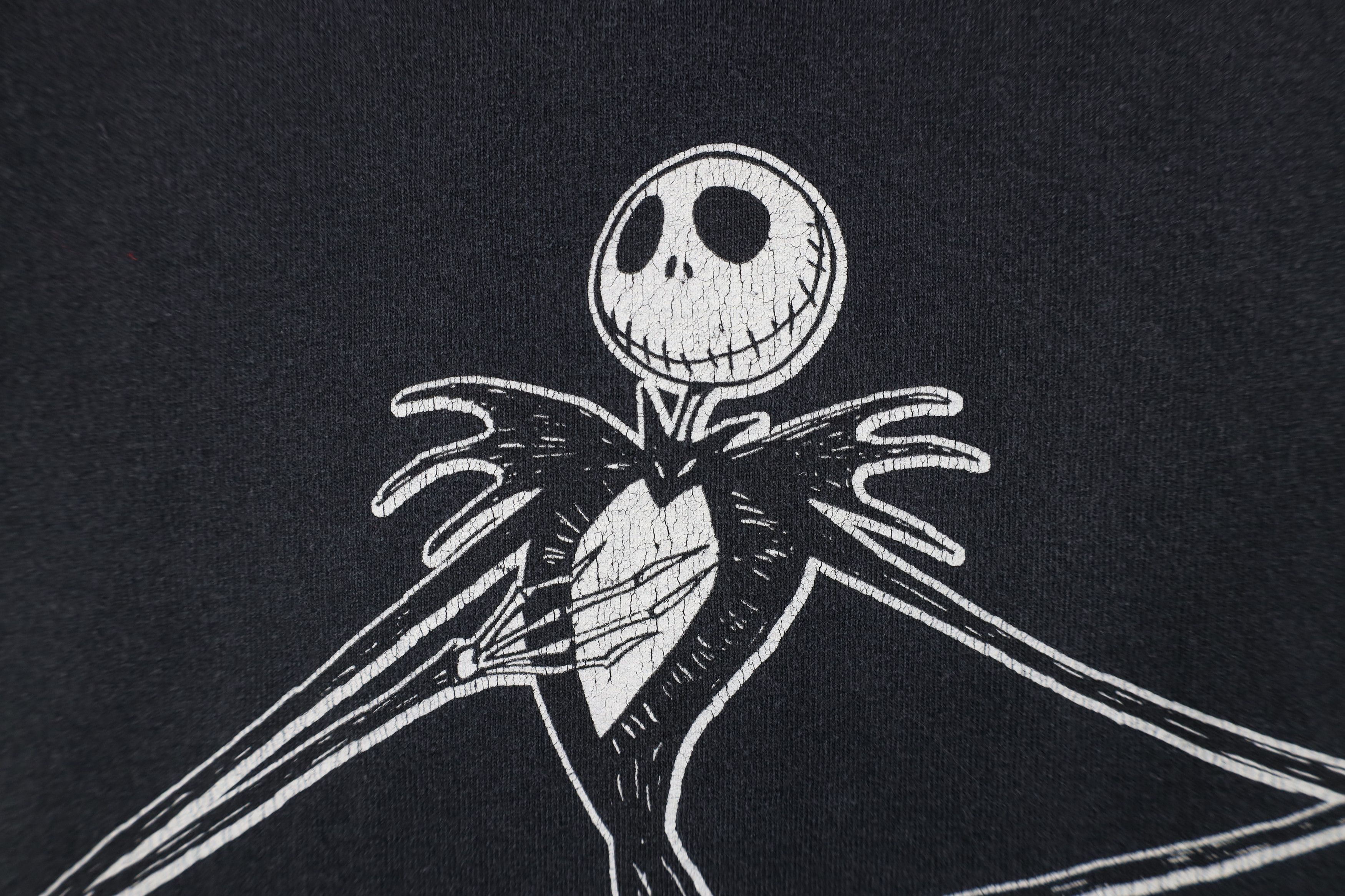 Vintage Vintage 90s Nightmare Before Christmas Long Sleeve T-Shirt Size US L / EU 52-54 / 3 - 5 Thumbnail