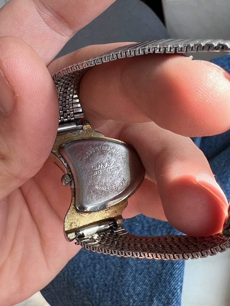 Designer × Japanese Brand × Vintage Vintage futuristic form watch Futuristic bracelet Watches Size ONE SIZE - 3 Thumbnail