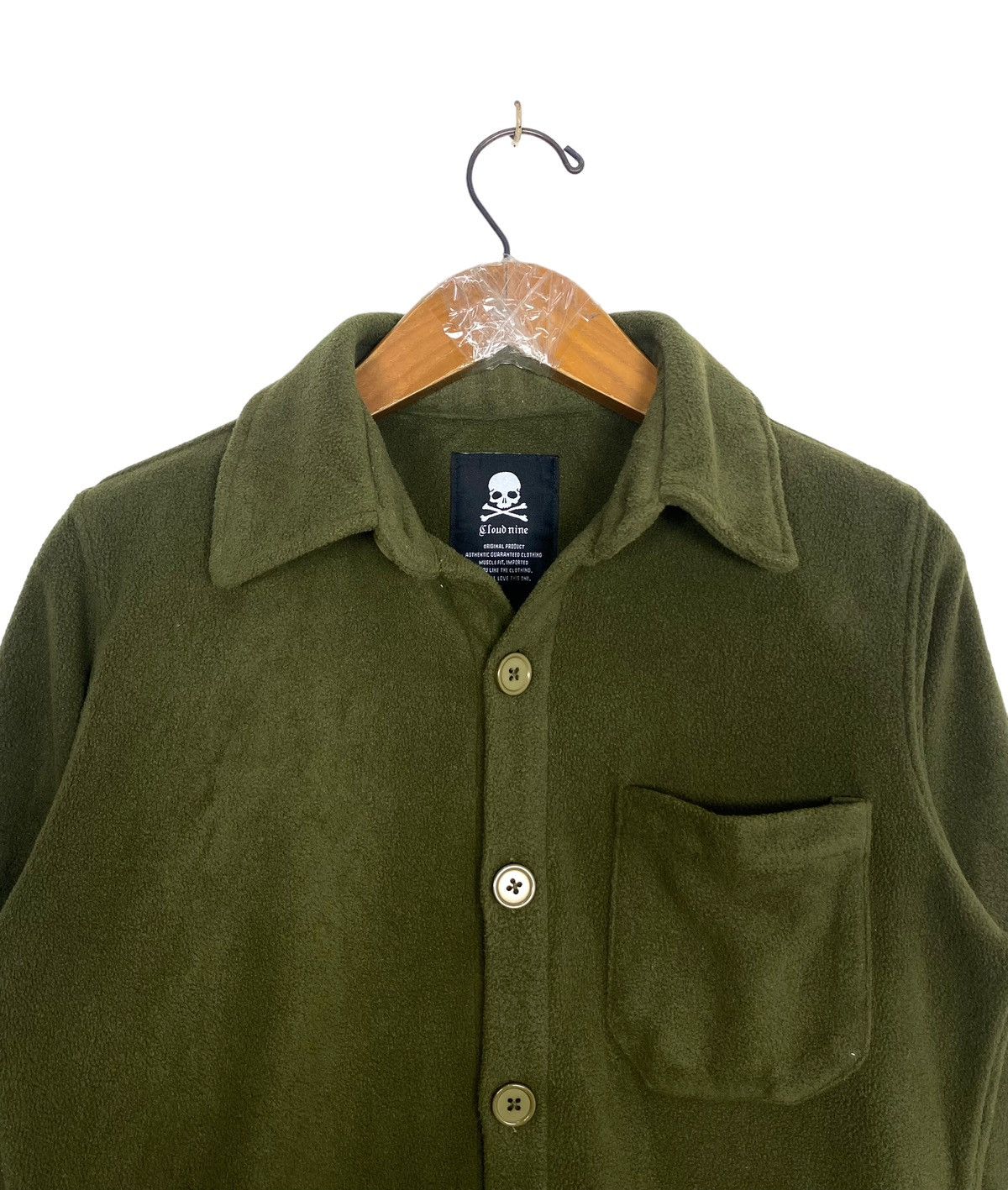 Japanese Brand Rare‼️ Cloud Nine Fleece Shirt Size US S / EU 44-46 / 1 - 4 Thumbnail