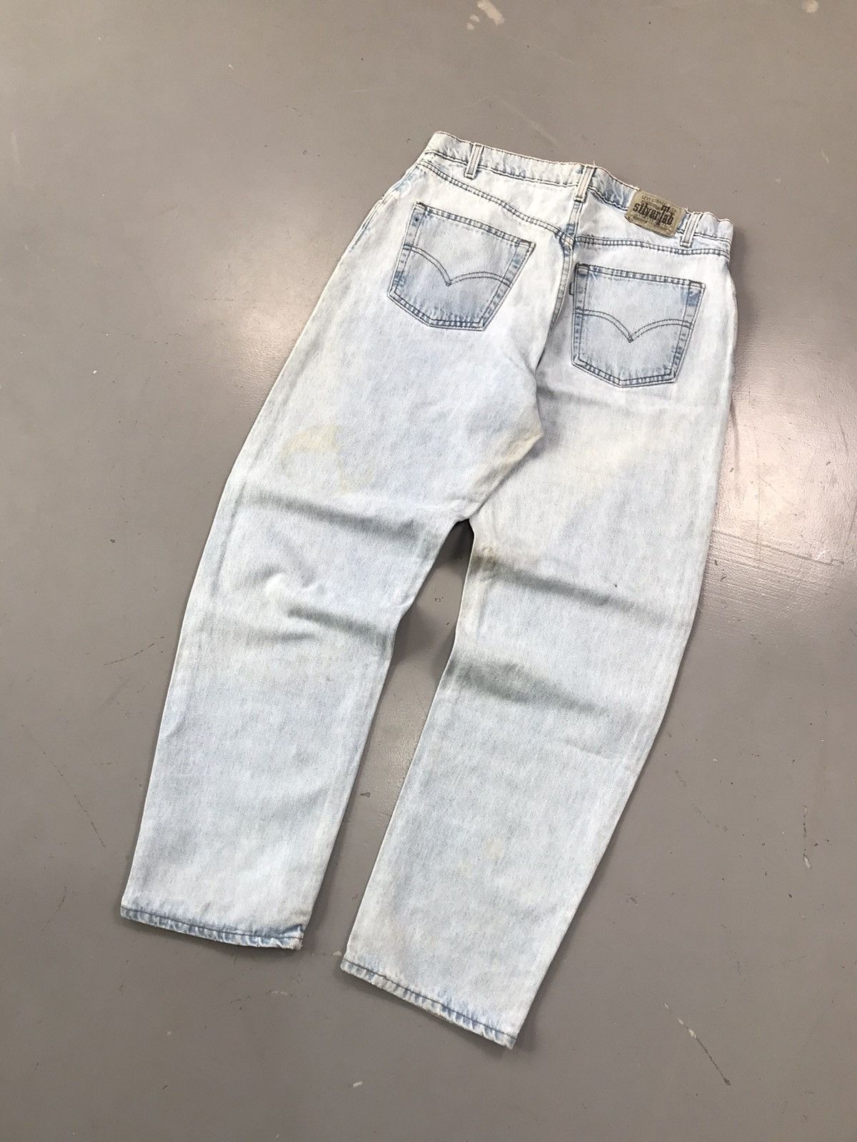 Levi's × Vintage Vintage 90s Levi’s silver tab relaxed fit denim Size US 36 / EU 52 - 6 Thumbnail