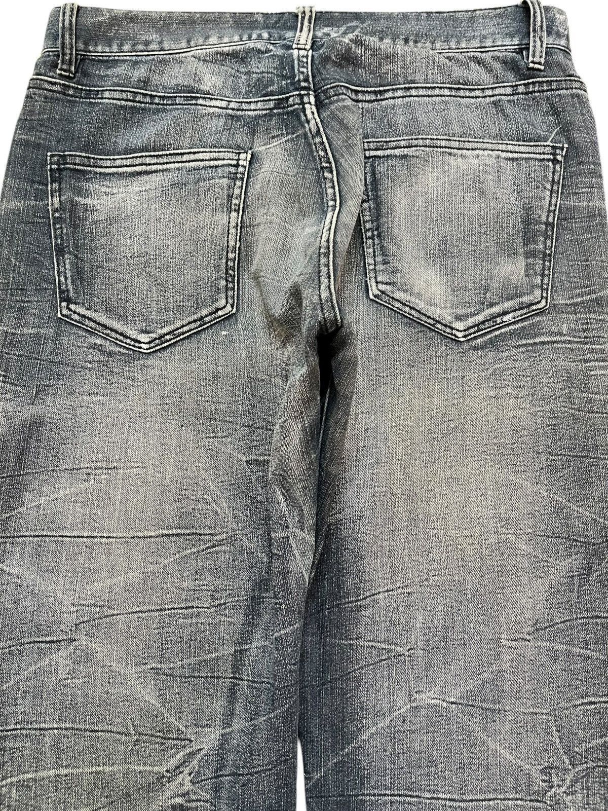 Japanese Brand Vintage Japanese Brand Honeycomb Distressed Soft Denim Size US 32 / EU 48 - 6 Thumbnail