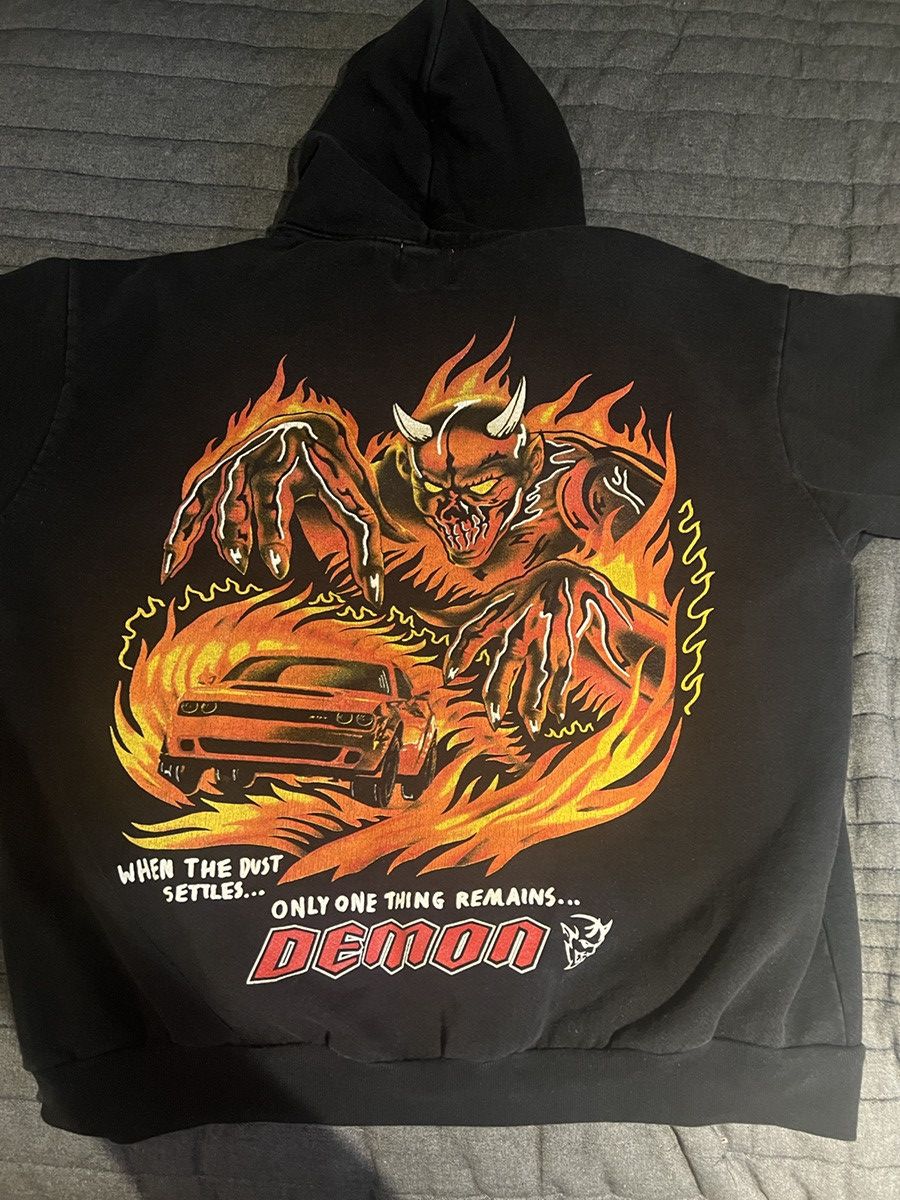 Warren Lotas Warren Lotas Flaming Car Hoodie Size US XL / EU 56 / 4 - 1 Thumbnail
