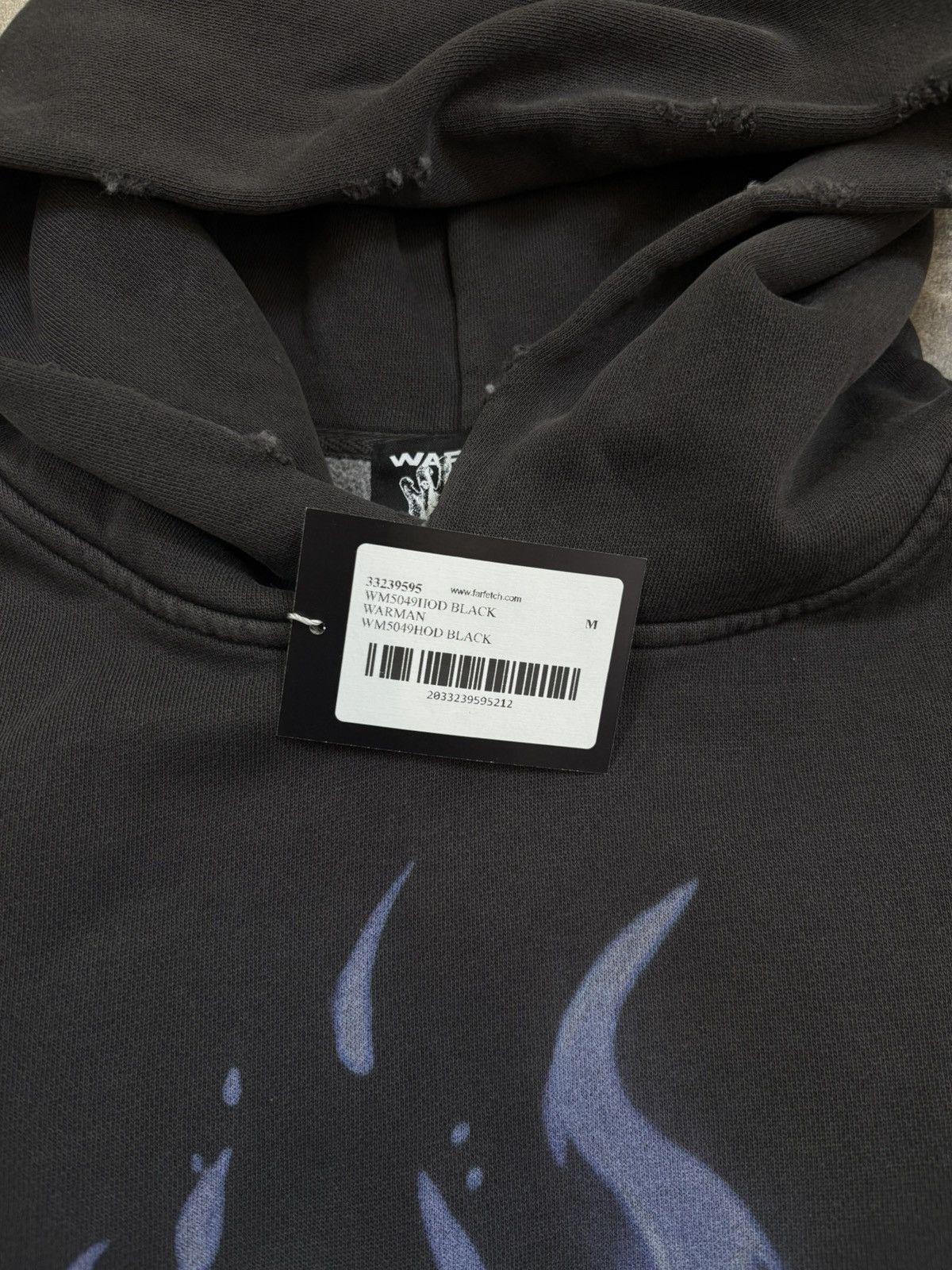 Other Warman Ghost Skull Graphic Hoodie, Black Size US M / EU 48-50 / 2 - 9 Thumbnail