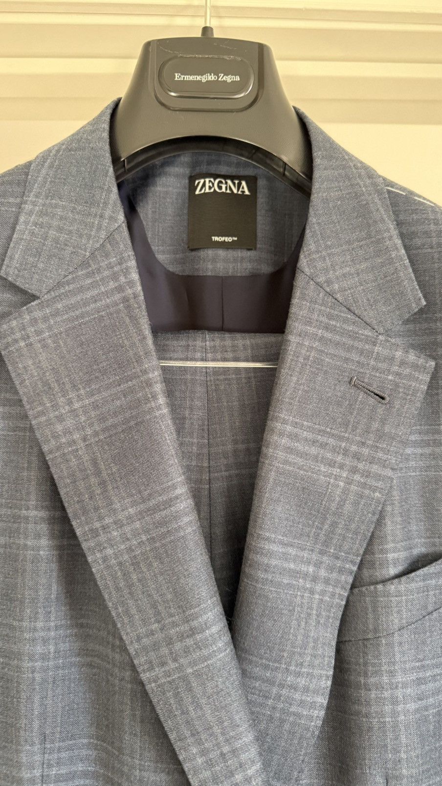 Ermenegildo Zegna Zegna Trofeo 56R Suit Size 46R - 7 Thumbnail