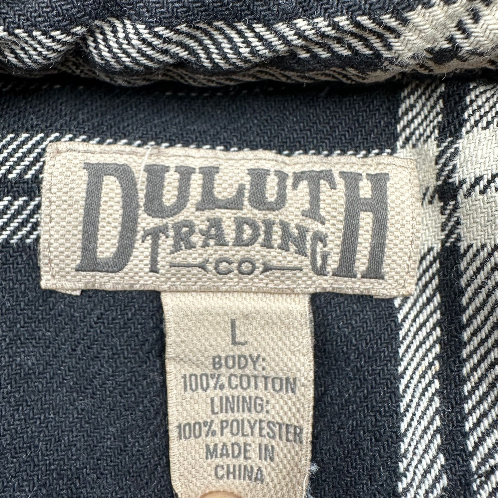 Duluth Trading Company Duluth Trading Co Flannel Fleece Lined Button Shirt Large Size US L / EU 52-54 / 3 - 3 Thumbnail