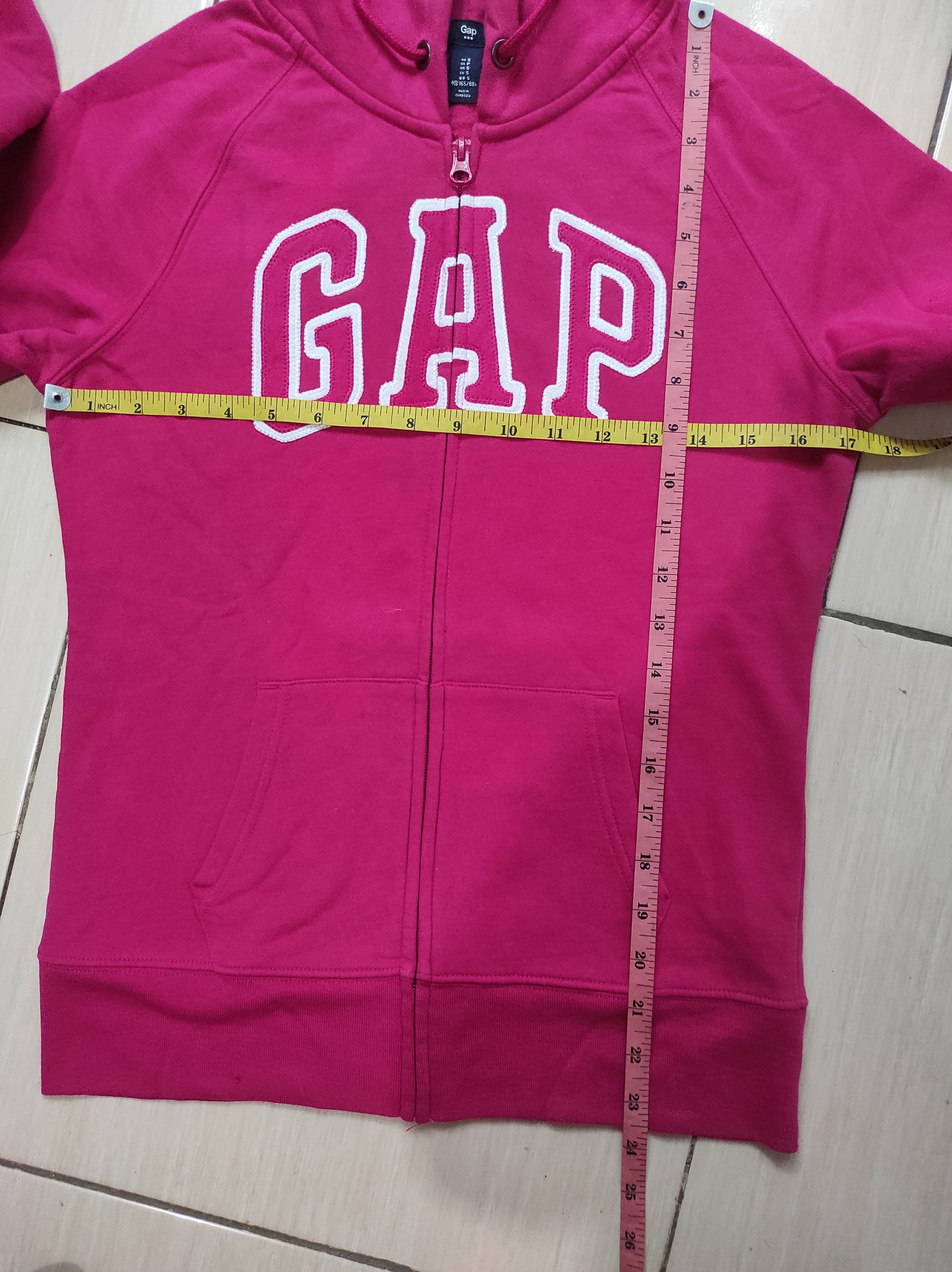 Gap GAP Pink Zip Fur Hoodie IfSixWasNine LGB style Size XS / US 0-2 / IT 36-38 - 14 Thumbnail