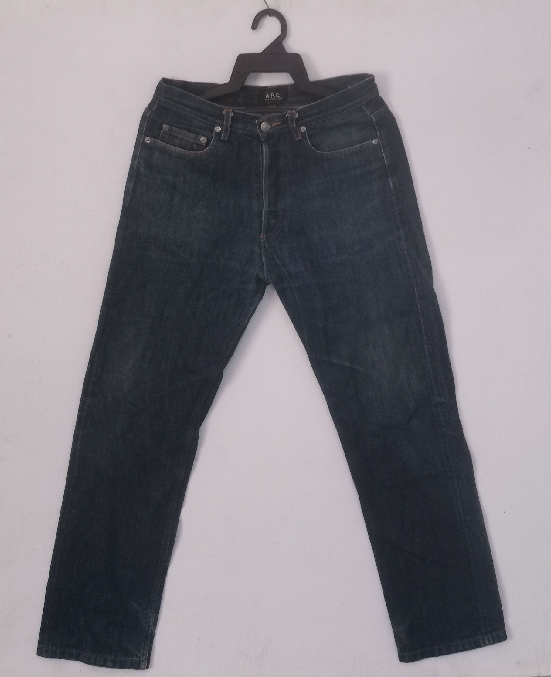 A.P.C. Rare A.P.C denim pants nice design Size US 31 - 1 Thumbnail
