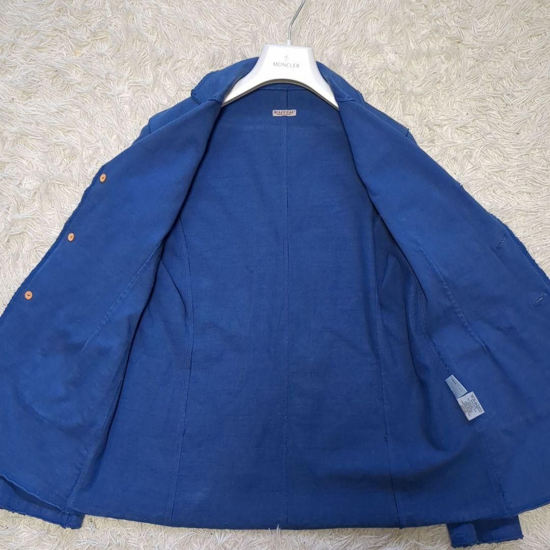 Kapital Kapital Indigo Tailored Blazer Size 38S - 2 Thumbnail