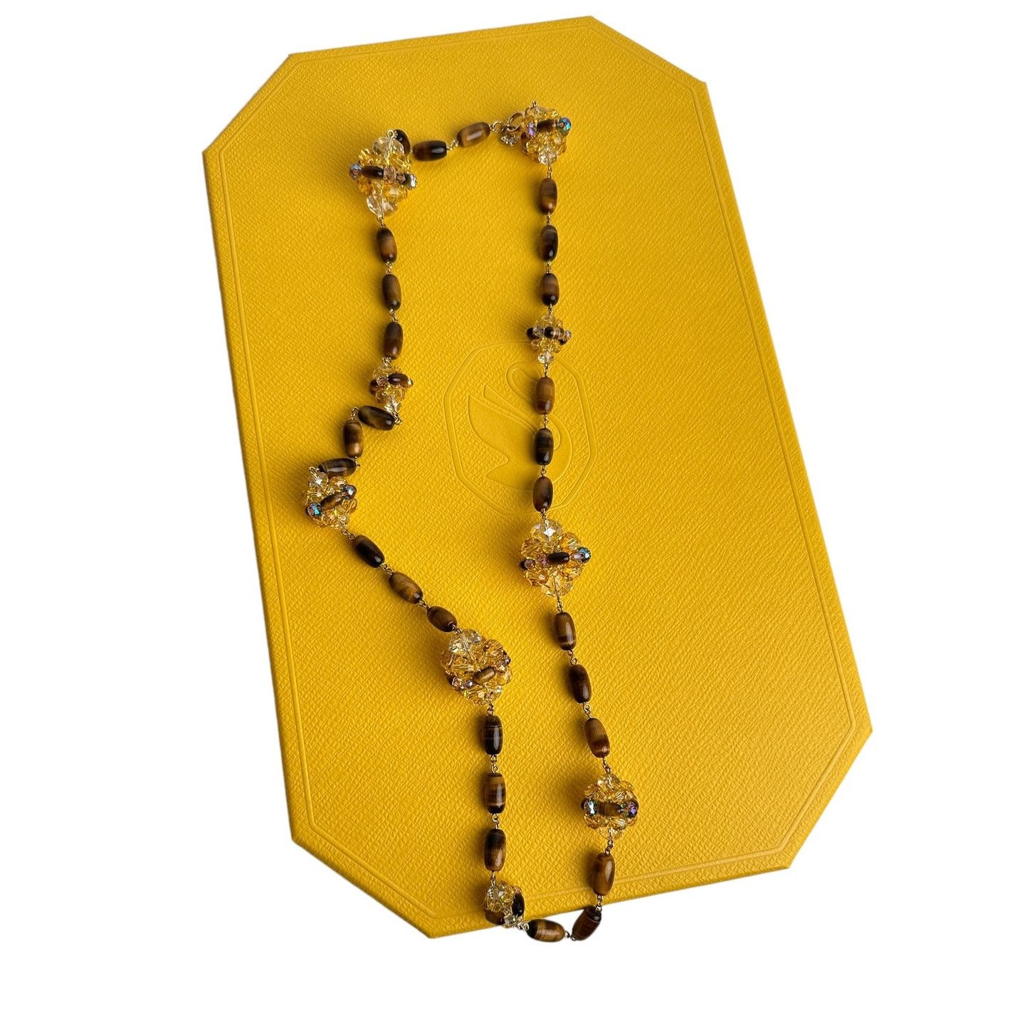 Swarovski Swarovski Somnia necklace Long, Brown, Gold-tone plated Size ONE SIZE - 1 Thumbnail