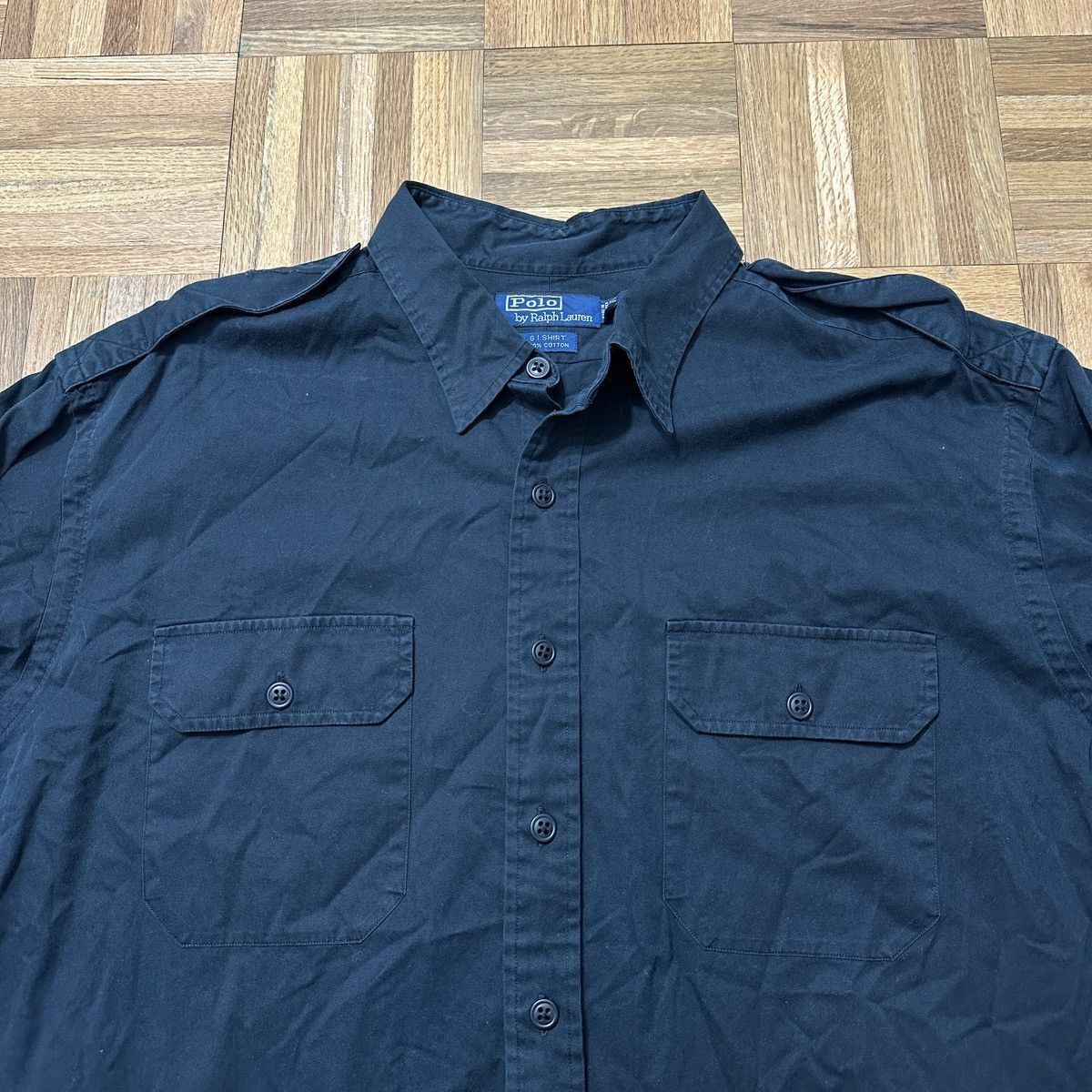 Polo Ralph Lauren Vintage Polo GI shirt Size US XXL / EU 58 / 5 - 3 Thumbnail