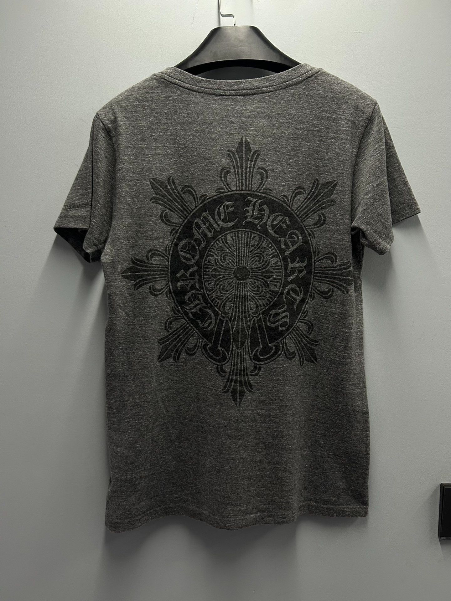 Chrome Hearts Chrome Hearts Gray T-Shirt L Women Size L / US 10 / IT 46 - 1 Thumbnail