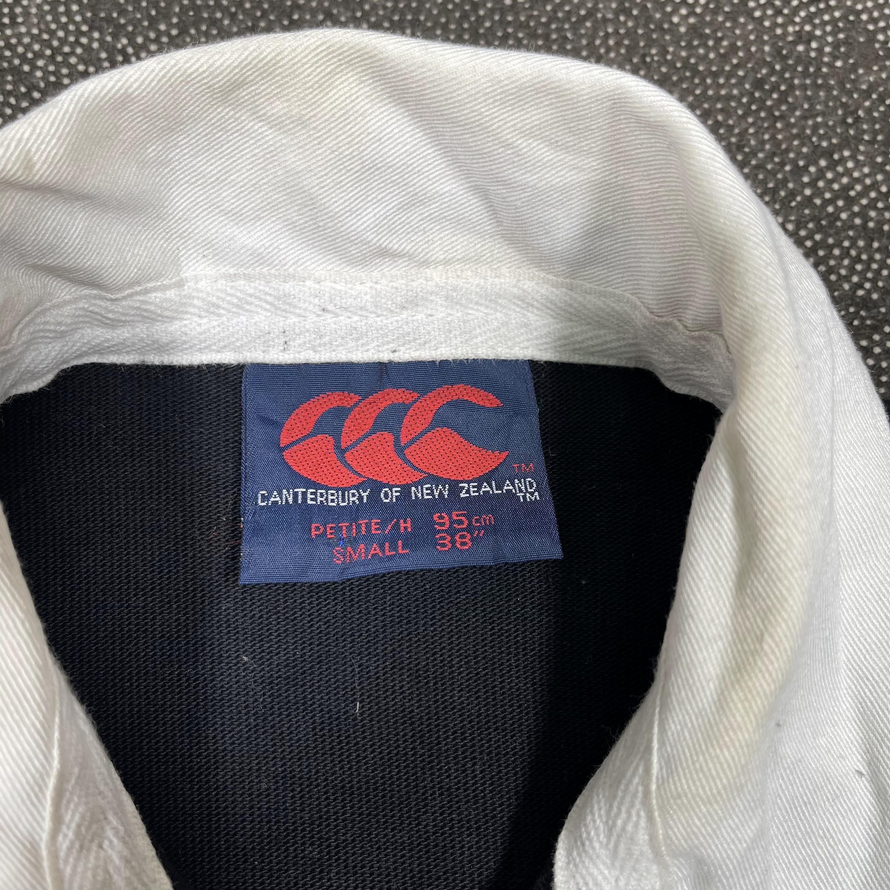 All Blacks × Canterbury of New Zealand × New Zealand Outback Vintage 1994s All Black Rugby Canterbury Polo Jersey Size US M / EU 48-50 / 2 - 6 Thumbnail