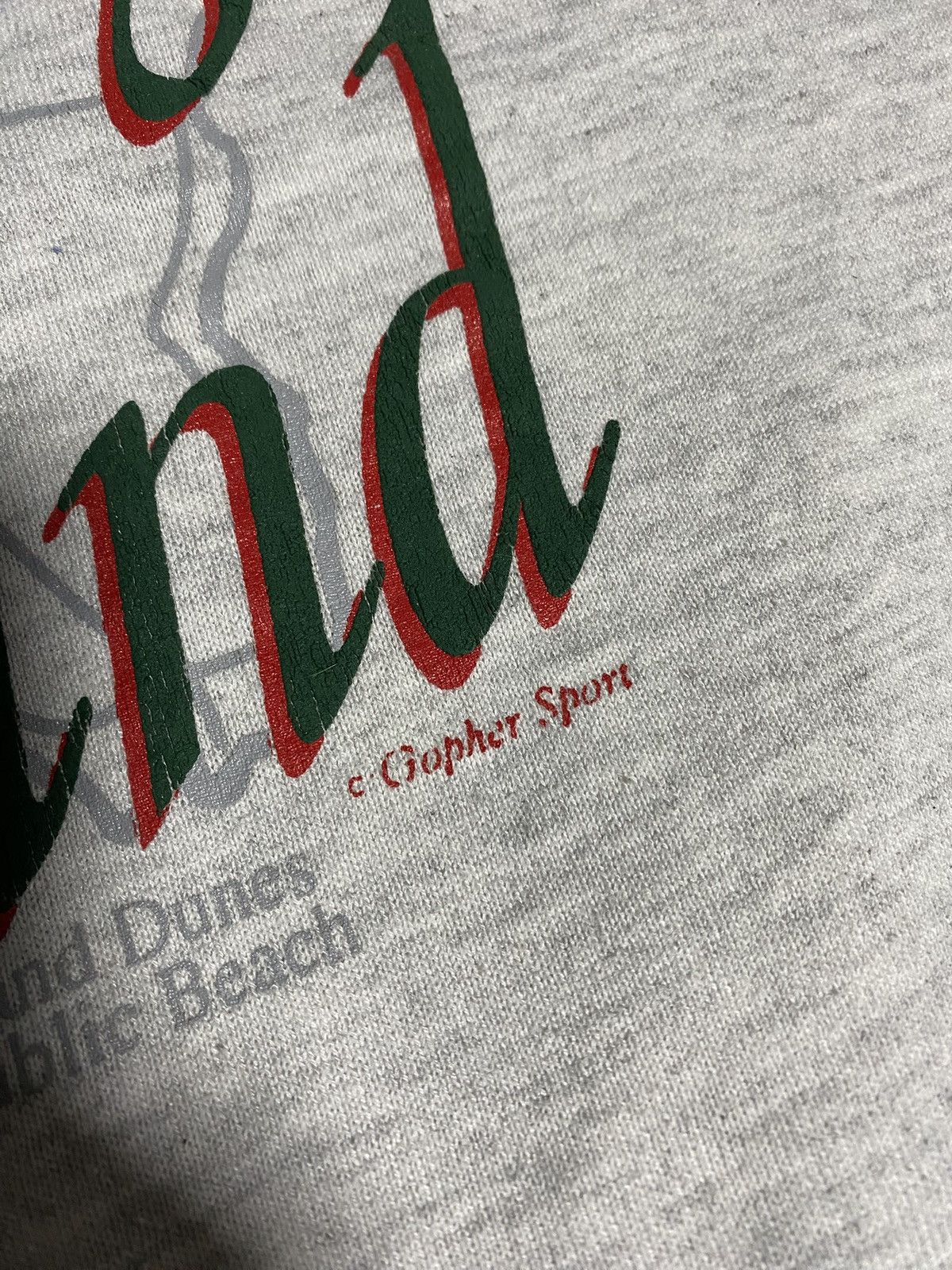 Vintage Vintage 90s Washington Island Sweatshirt Size US XL / EU 56 / 4 - 3 Thumbnail