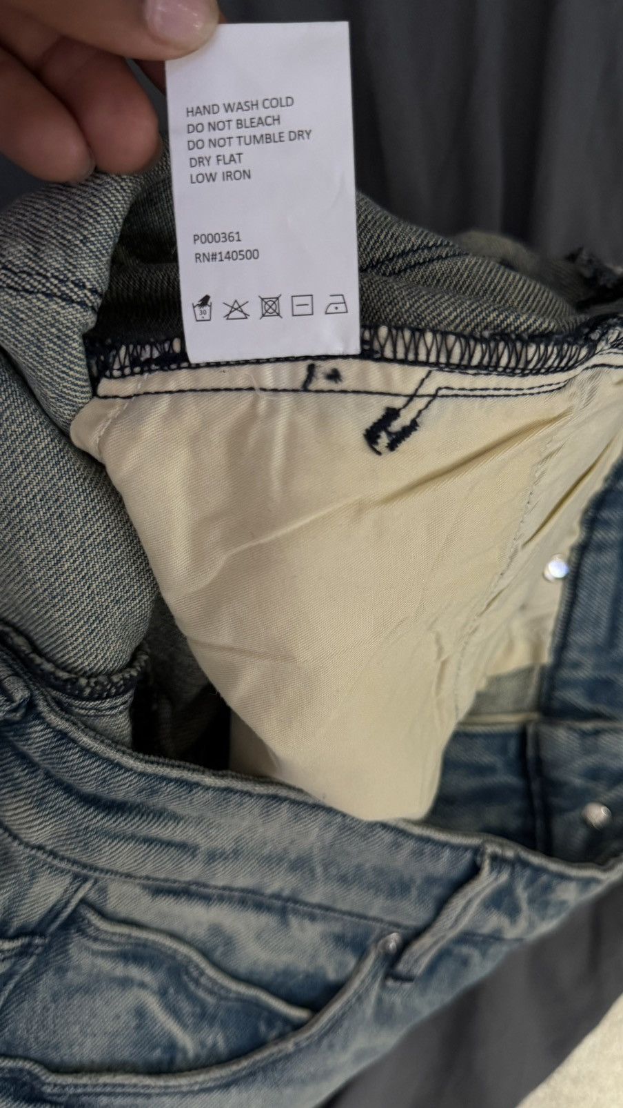 Rta RTA Jeans - Ocean Mist Size US 33 - 7 Thumbnail