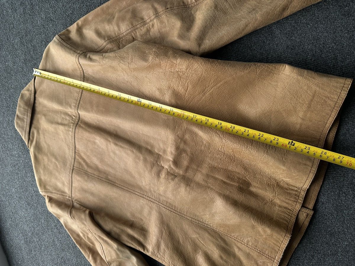 Other 🚨VNTG LEATHER JACKET AVANT GARDE WESTERN BROWN MOTO Size US M / EU 48-50 / 2 - 18 Thumbnail