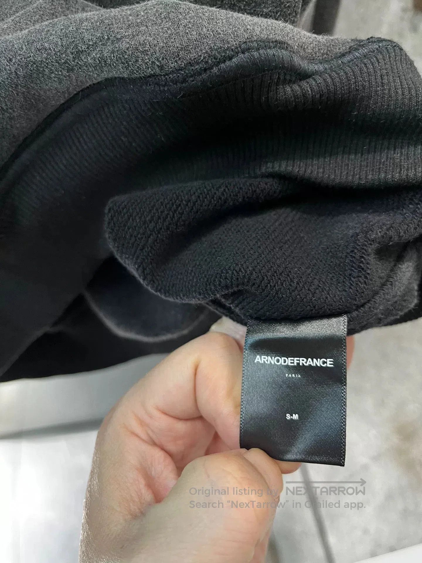 Arno De France ARNODEFRANCE Distressed Washed Marlboro Hoodie. Size US M / EU 48-50 / 2 - 6 Thumbnail