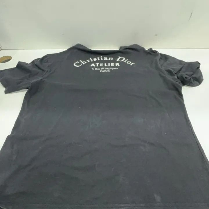 Dior Dior Dior "Christian Atelier" Black Short Sleeve Tee 0079- Size US L / EU 52-54 / 3 - 9 Thumbnail