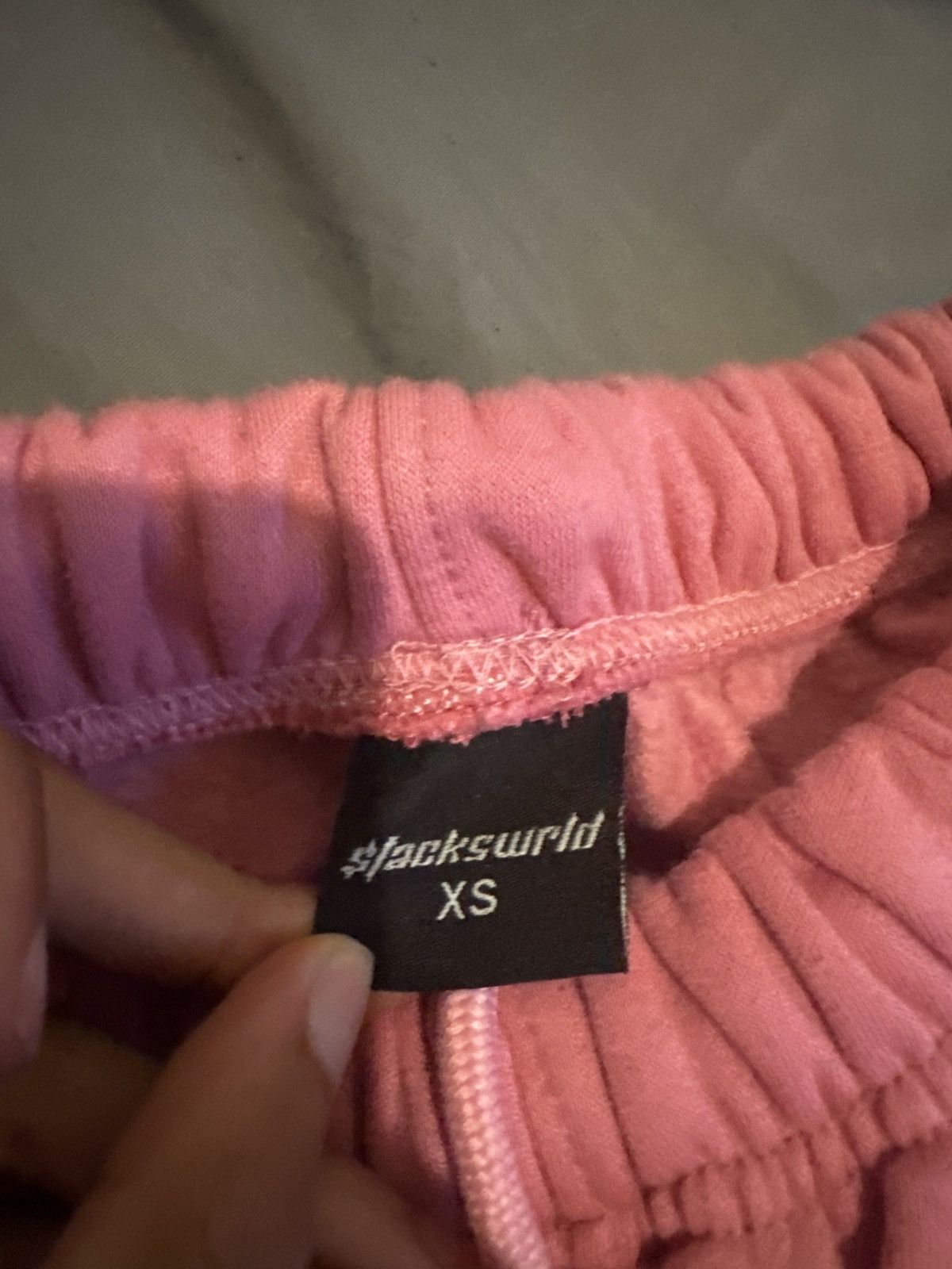 Japanese Brand × Other Stackswrld cropped sweatpants (Valentine’s Day) Size US 28 / EU 44 - 4 Thumbnail