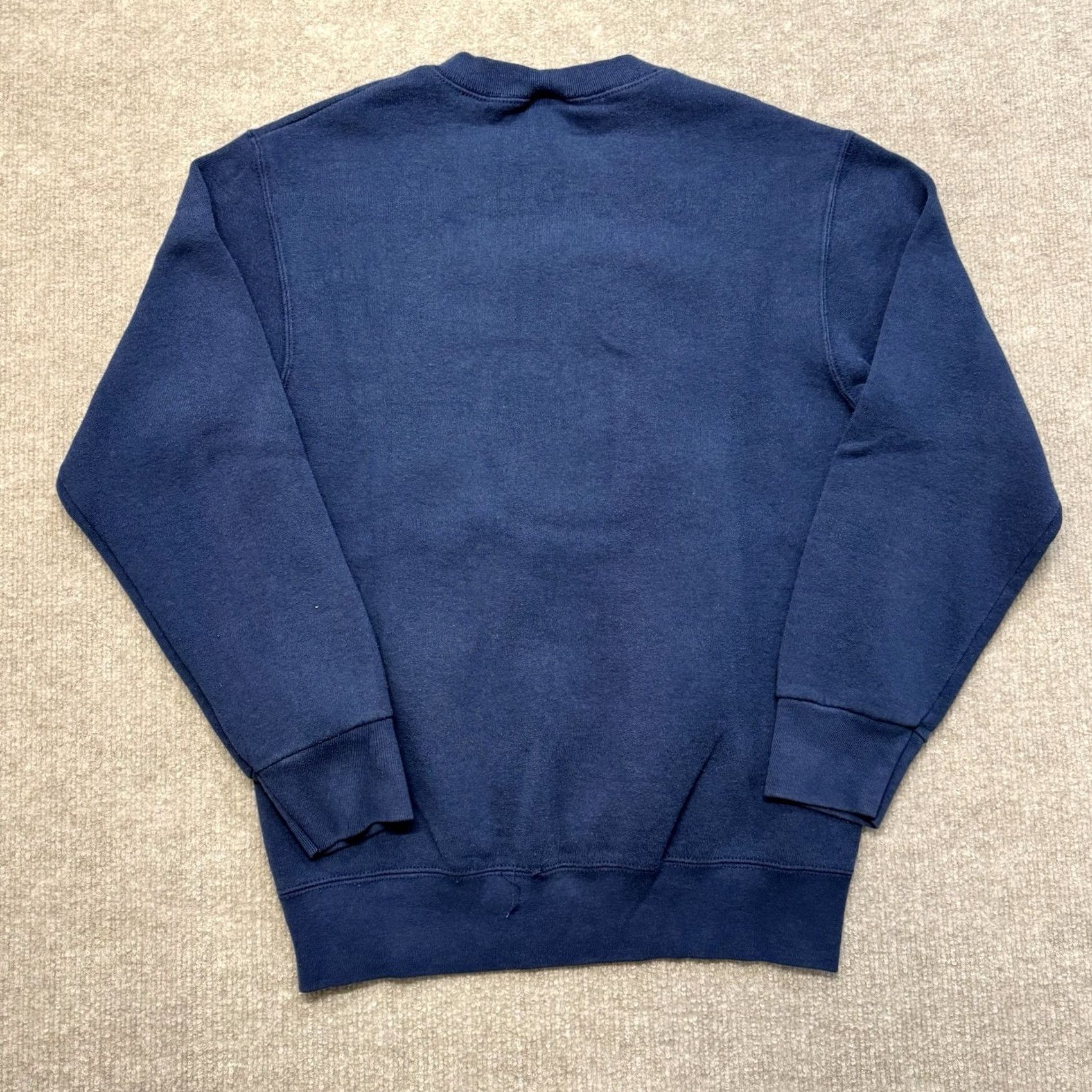 Vintage VINTAGE New York Sweatshirt Mens S 90s Statue Liberty Twin Towers Crewneck Blue Graphic Print Embroidered Cotton Blend Polyester Fleece Pullover 90s Size US S / EU 44-46 / 1 - 7 Thumbnail