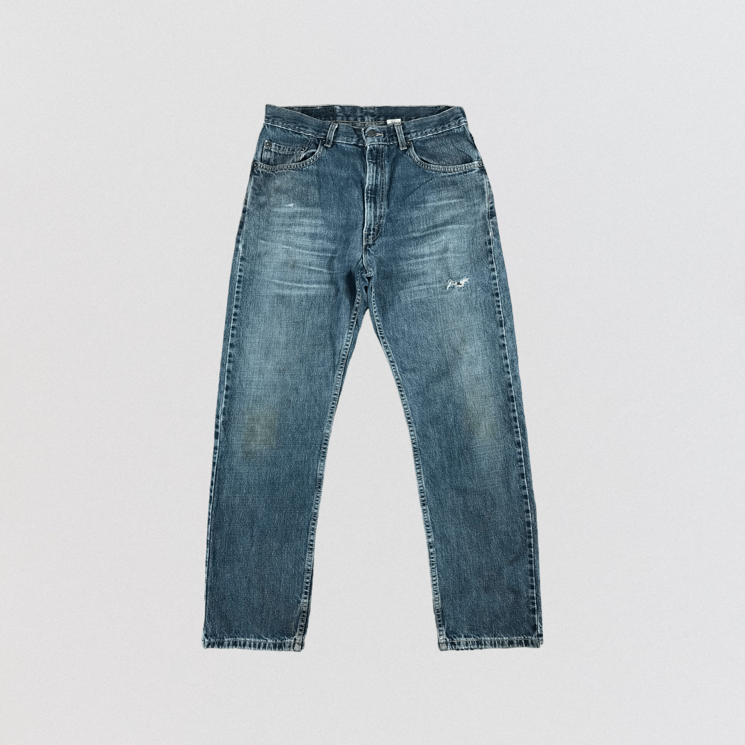 Levi's × Vintage Vintage 90s Blue Wash Levis 505 Jeans-JM2332 Size US 33 - 1 Thumbnail