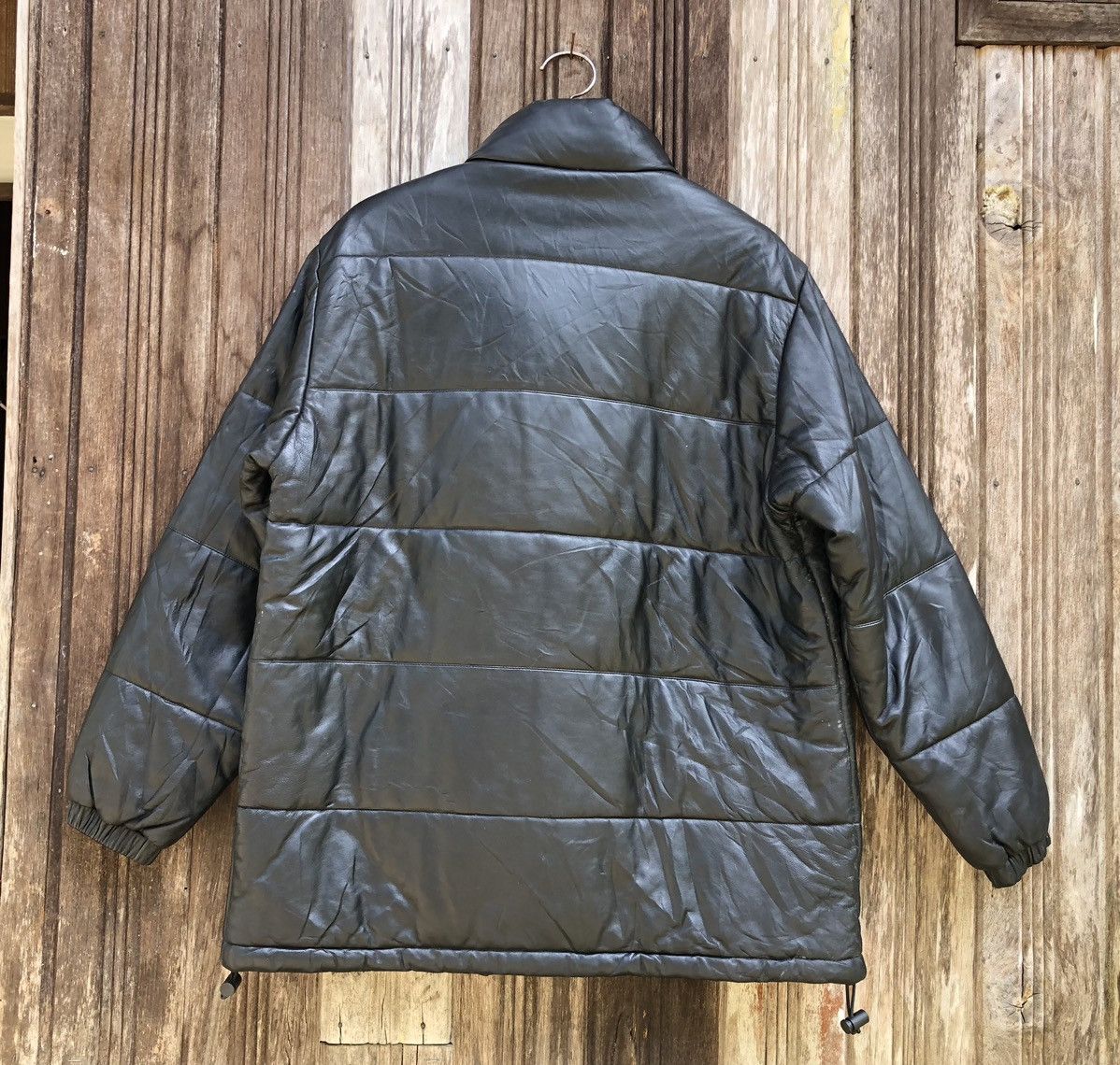 Other Piccolo Negozio Puffer Leather Jacket Size US M / EU 48-50 / 2 - 9 Thumbnail