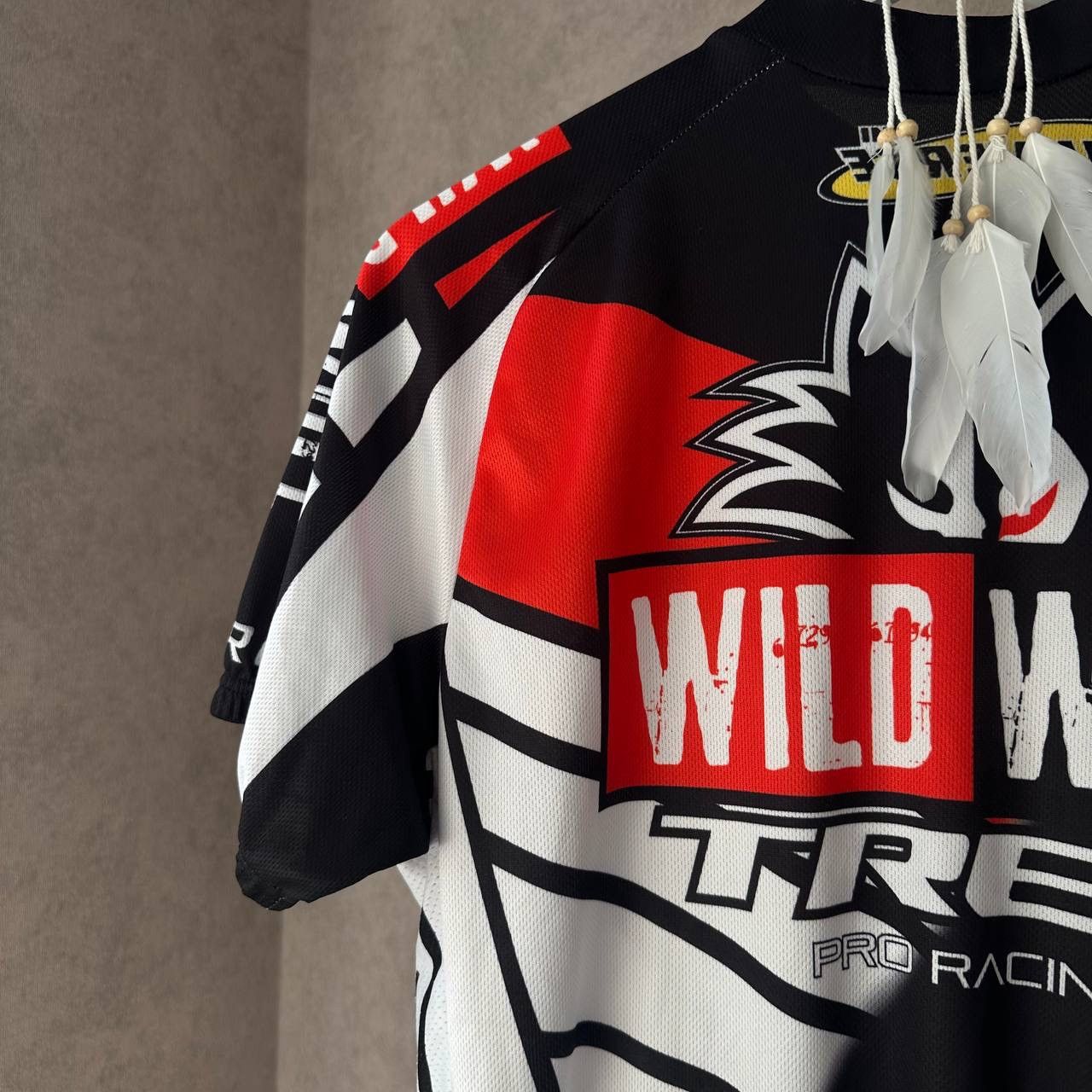 Vintage Vintage Wild Wolf Trek Cycling Jersey T-shirts Y2K 00s Size US L / EU 52-54 / 3 - 8 Thumbnail